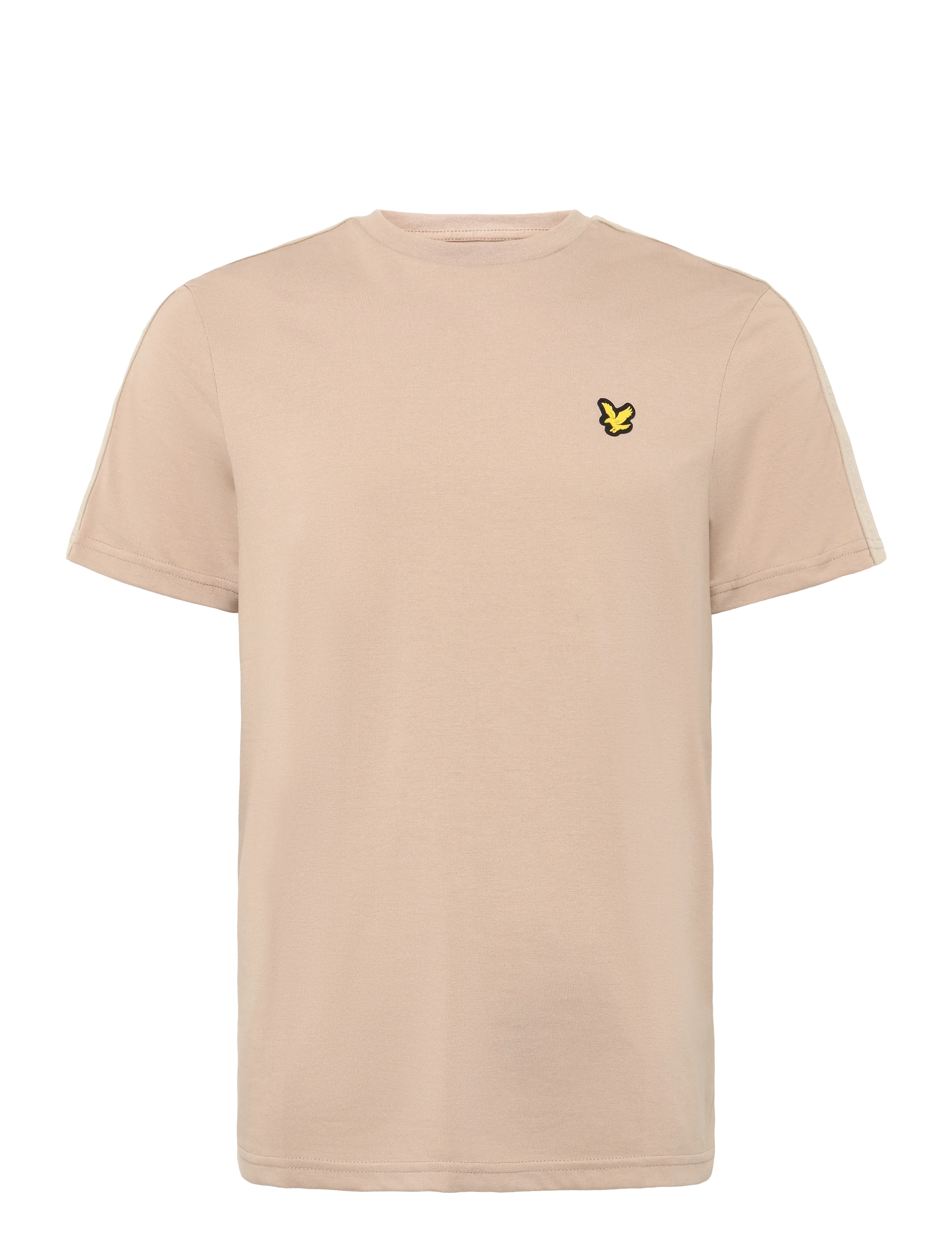 Lyle & Scott Sport Jacquard Tape T-Shirt - Kurzärmelige T-Shirts - TIMELESS TAUPE / beige