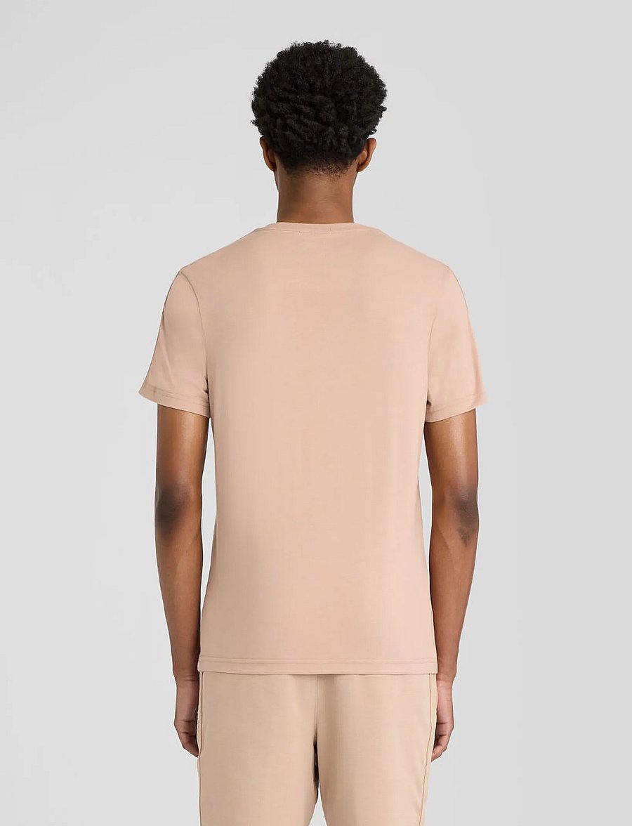 Lyle & Scott Sport - Jacquard Tape T-Shirt - alussärgid ja t-särgid - timeless taupe - 3