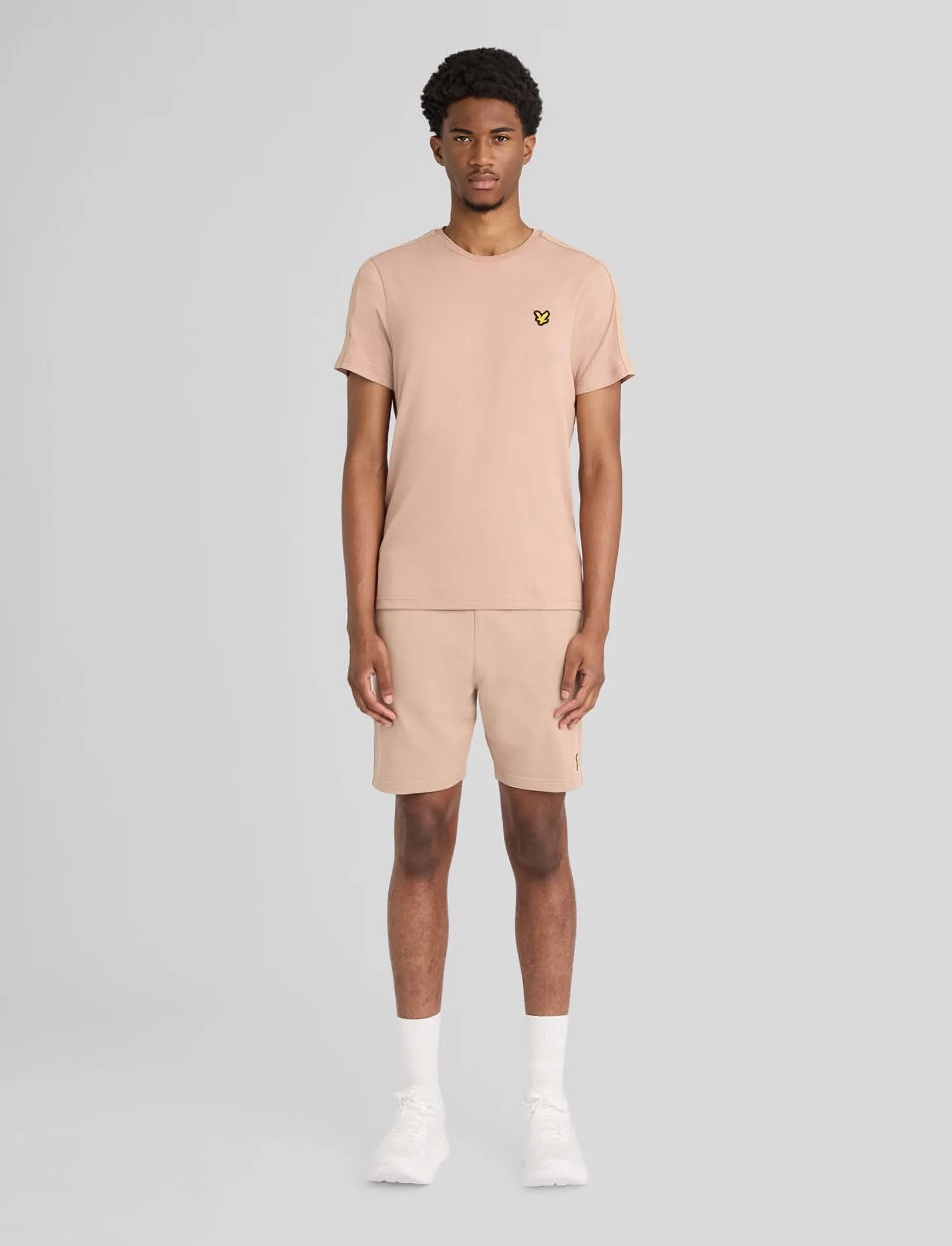 Lyle & Scott Sport Jacquard Tape T-Shirt herr – bild 3