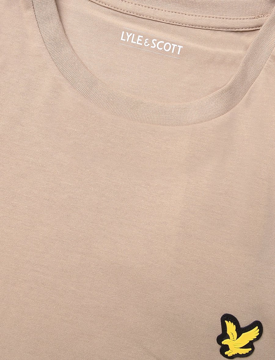 Lyle & Scott Sport - Jacquard Tape T-Shirt - topper & t-skjorter - timeless taupe - 2