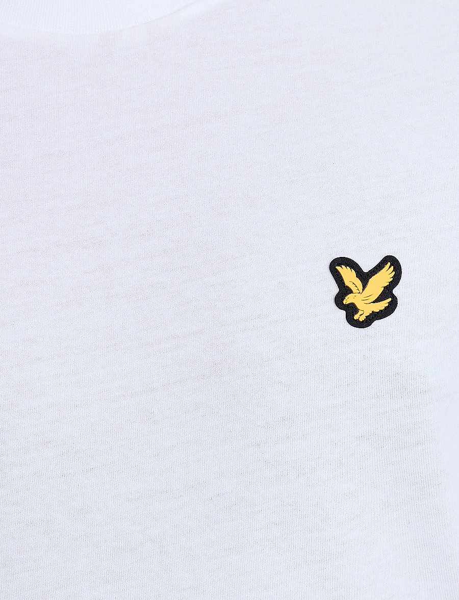 Lyle & Scott Sport - Jacquard Tape T-Shirt - t-shirts - white - 5