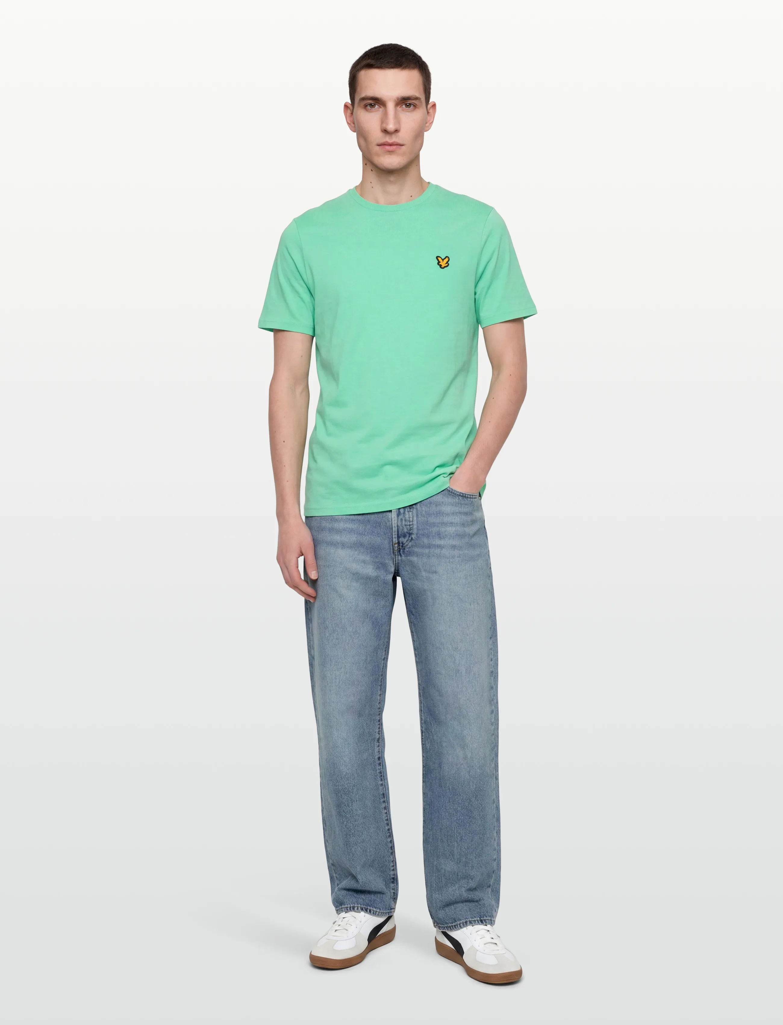 Lyle & Scott Sport Sports Short Sleeve T-Shirt - Tøj - COOL MINT / green