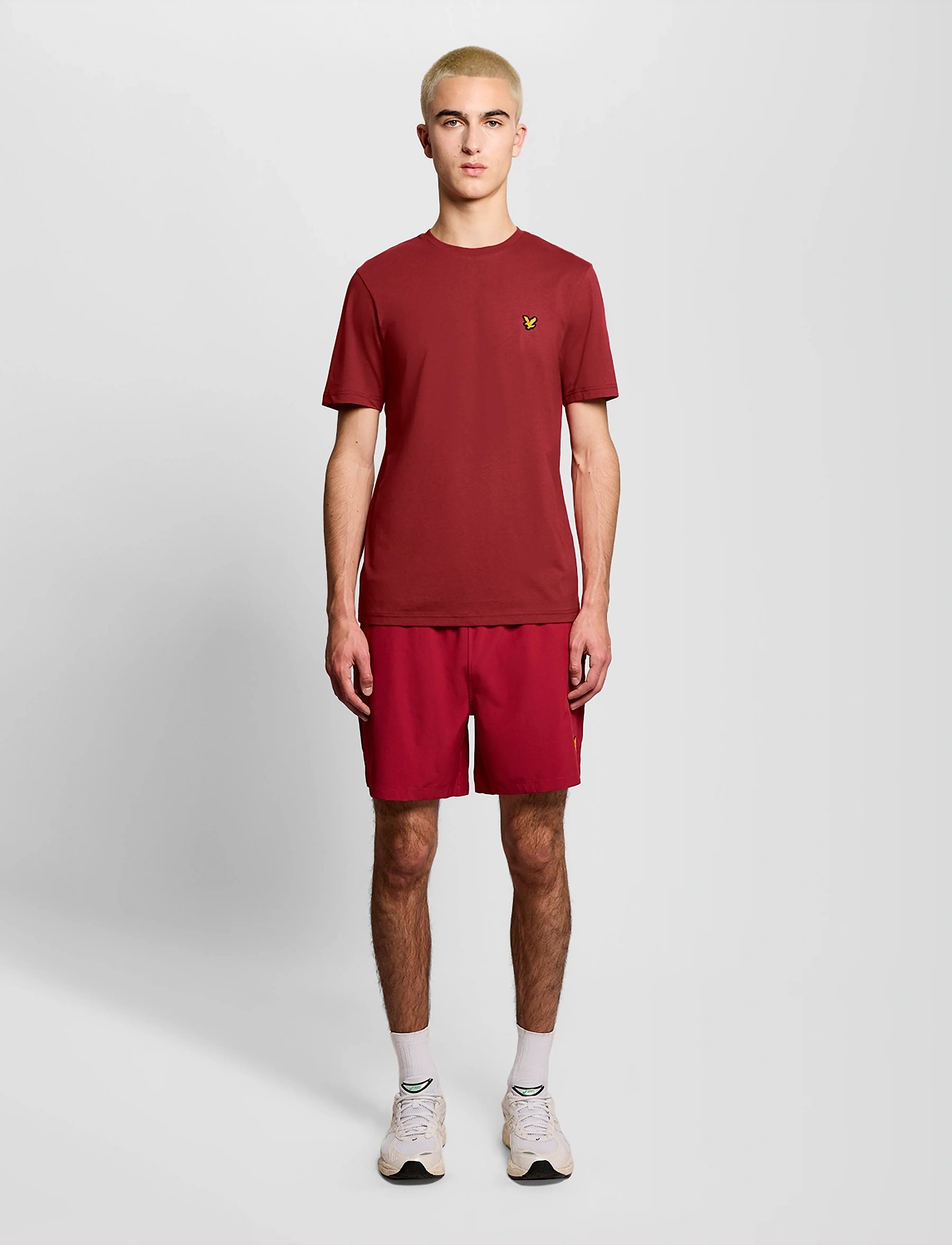 Lyle & Scott Sport - Sports Short Sleeve T-Shirt - tops & t-shirts - garnet - 4