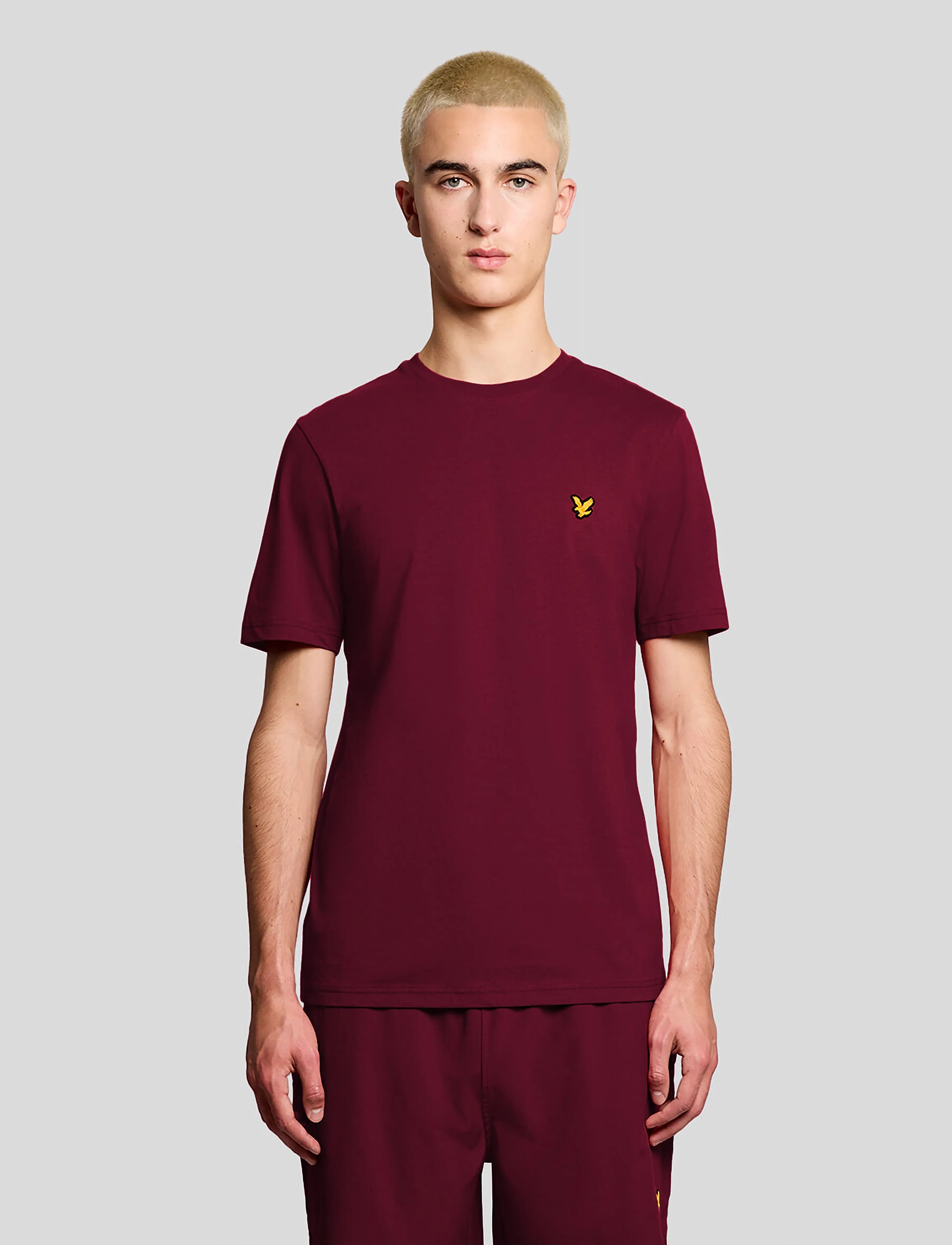 Lyle & Scott Sport Sports Short Sleeve T-Shirt - T-Shirts - PLUM / burgundy