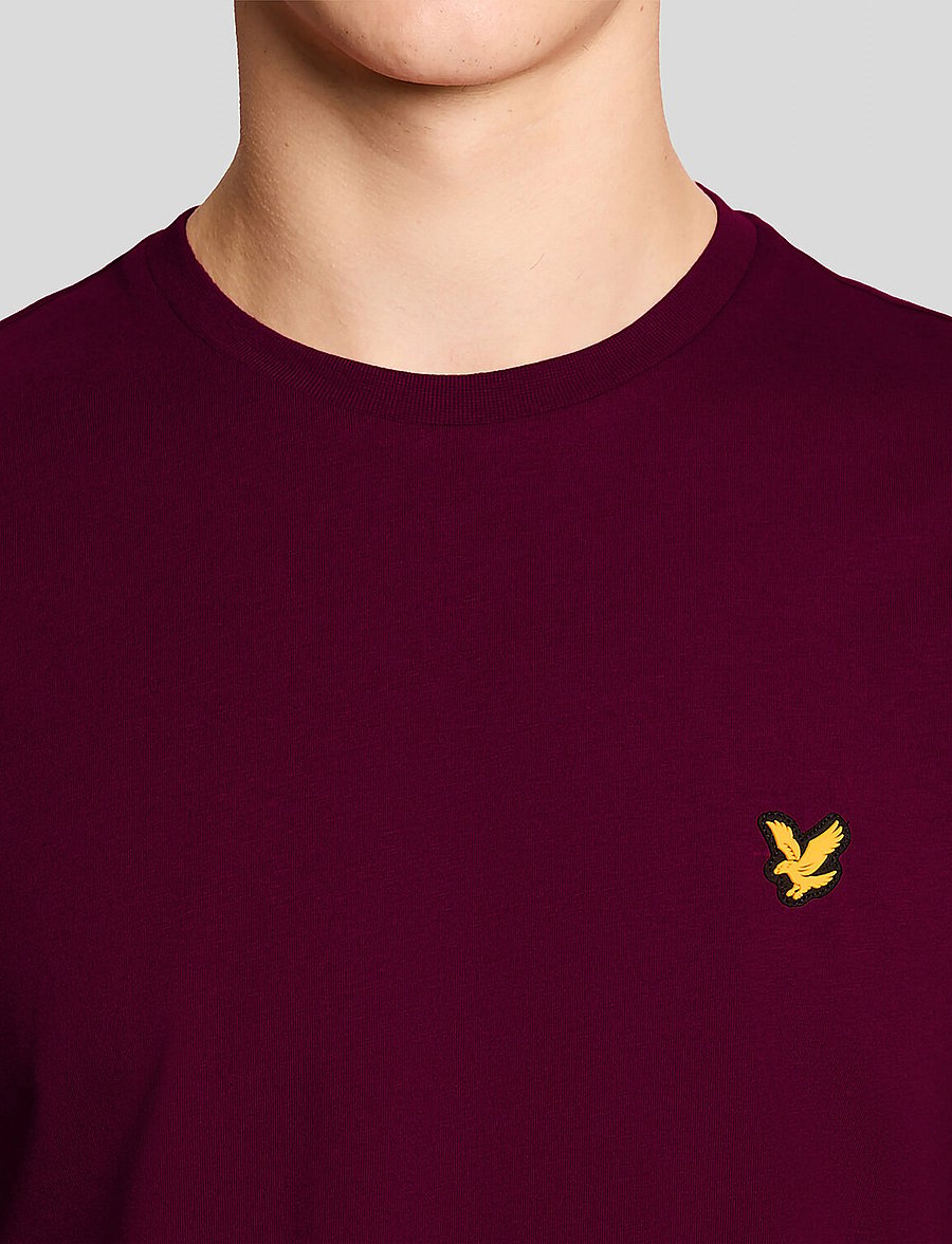 Lyle & Scott Sport - Sports Short Sleeve T-Shirt - t-shirts - plum - 5