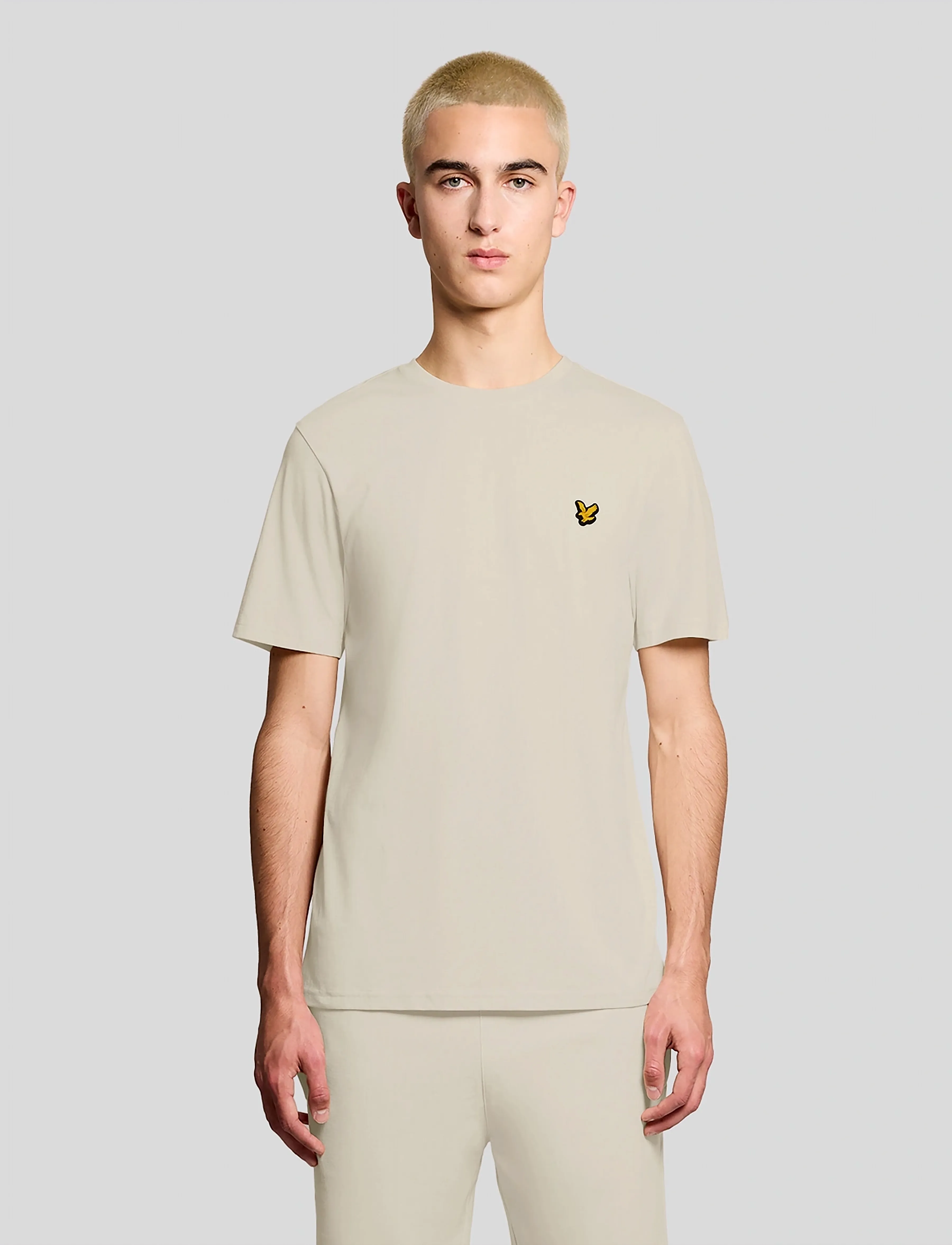 Lyle & Scott Sport Sports Short Sleeve T-Shirt, M, Oberteile, Creme - T-shirts, Männerswear