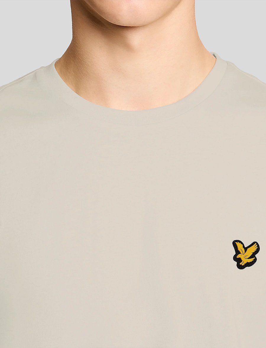 Lyle & Scott Sport - Sports Short Sleeve T-Shirt - t-shirts - whitecap grey - 5