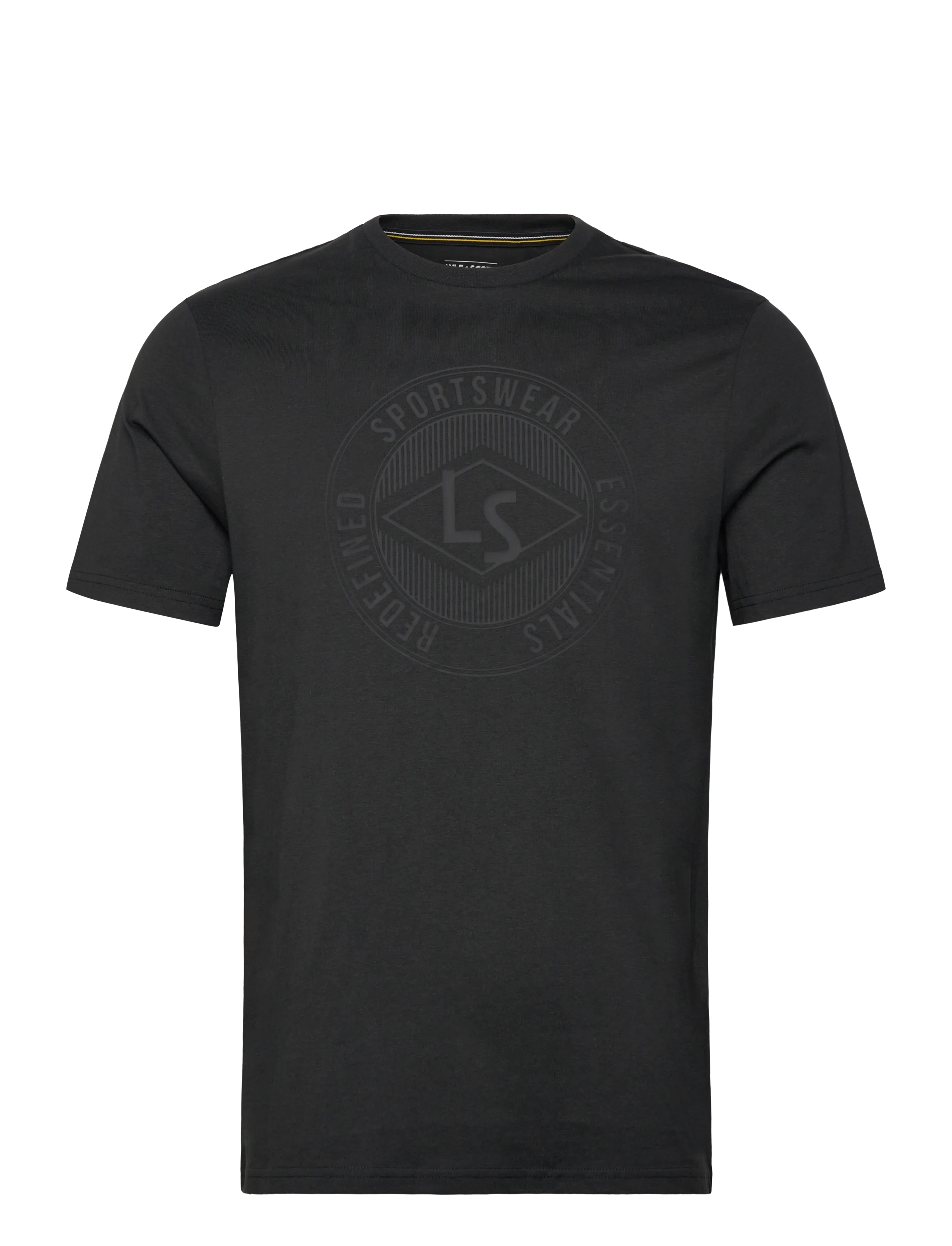Lyle & Scott Sport Redefined Sportswear Graphic T-Shirt - Lyle & Scott Sport - JET BLACK / black
