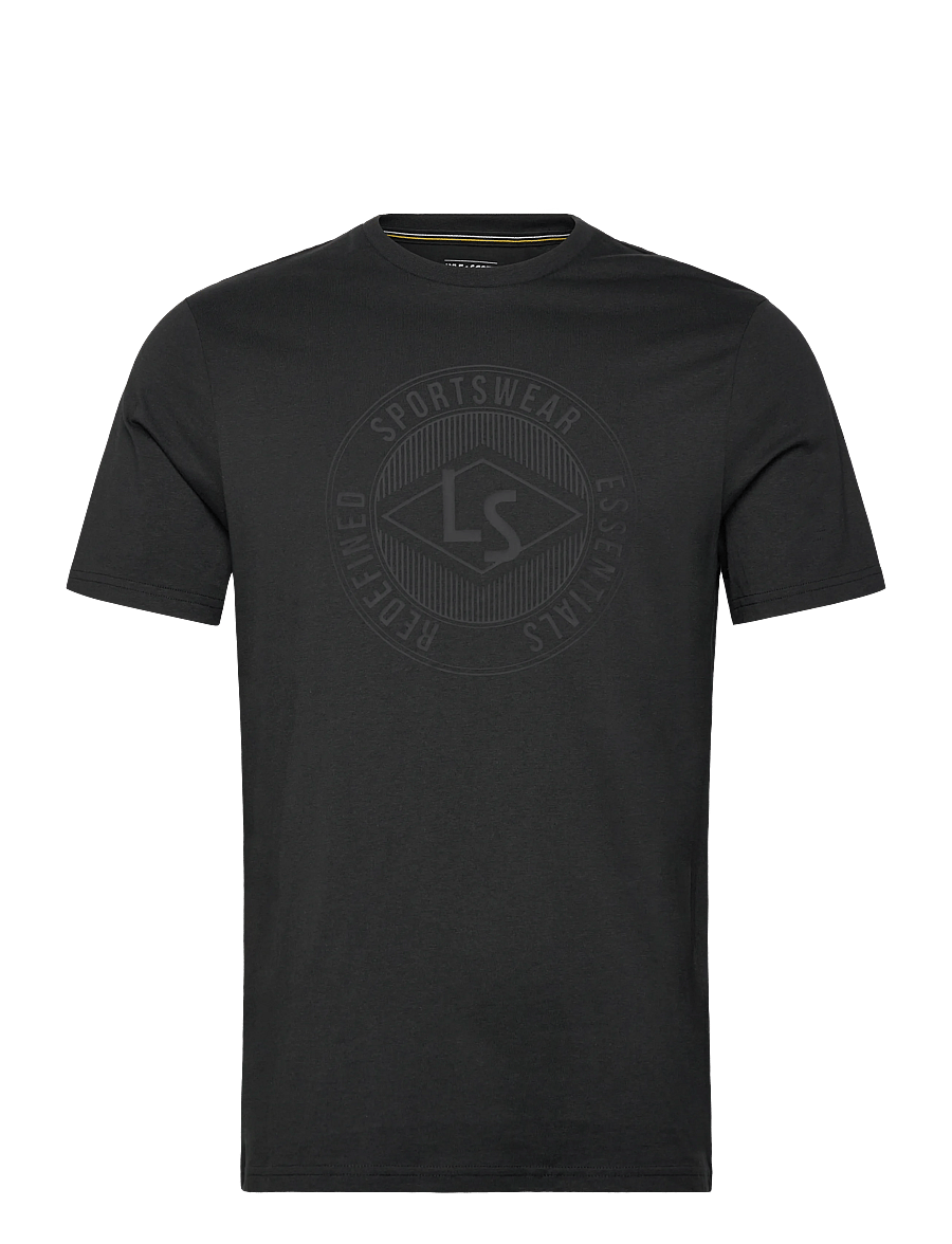 Lyle & Scott Sport - Redefined Sportswear Graphic T-Shirt - t-shirts - jet black - 1