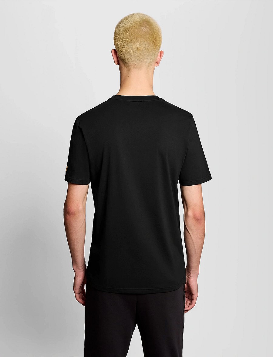 Lyle & Scott Sport - Redefined Sportswear Graphic T-Shirt - t-shirts - jet black - 3