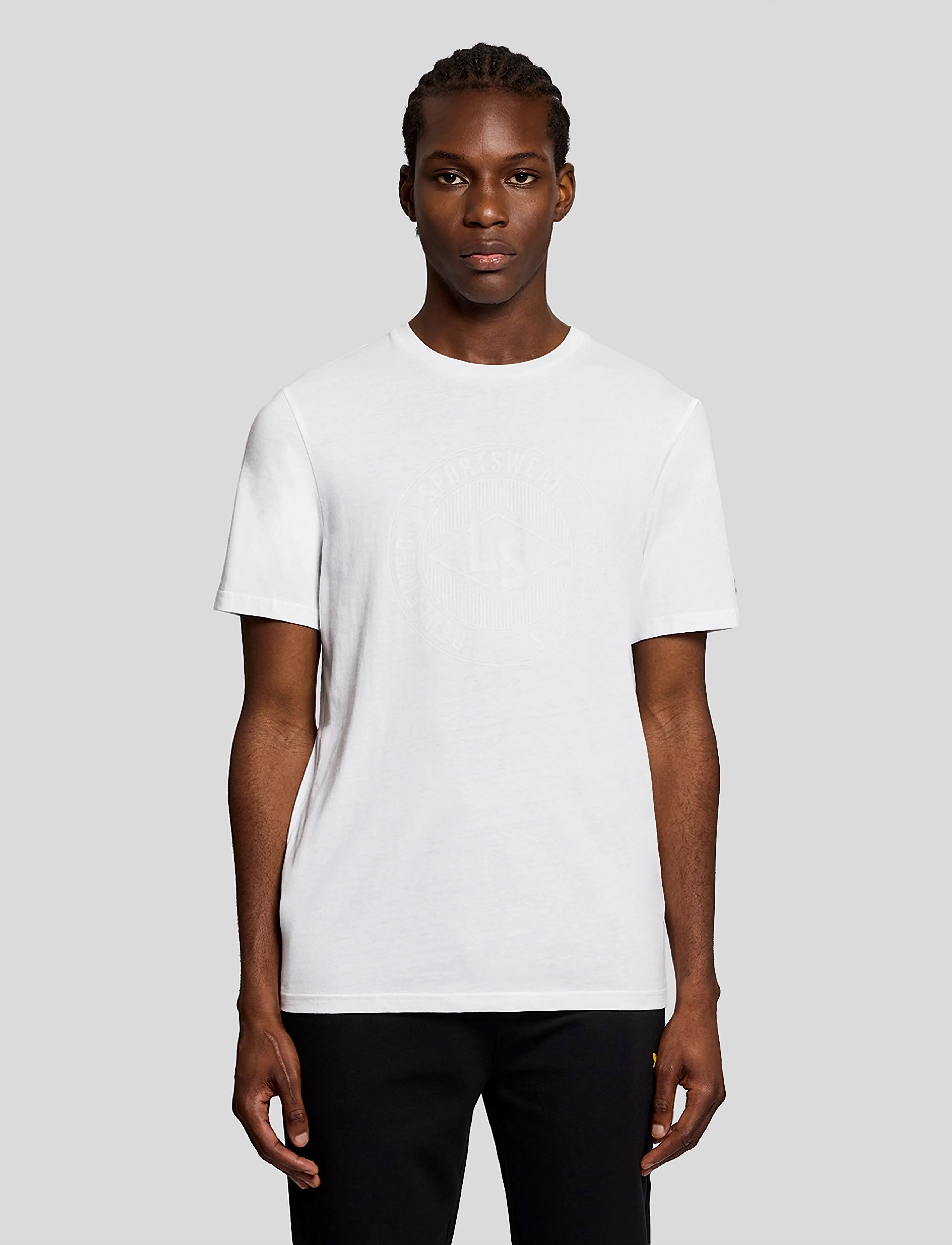 Lyle & Scott Sport Redefined Sportswear Graphic T-Shirt - Lyle & Scott Golf - WHITE / white