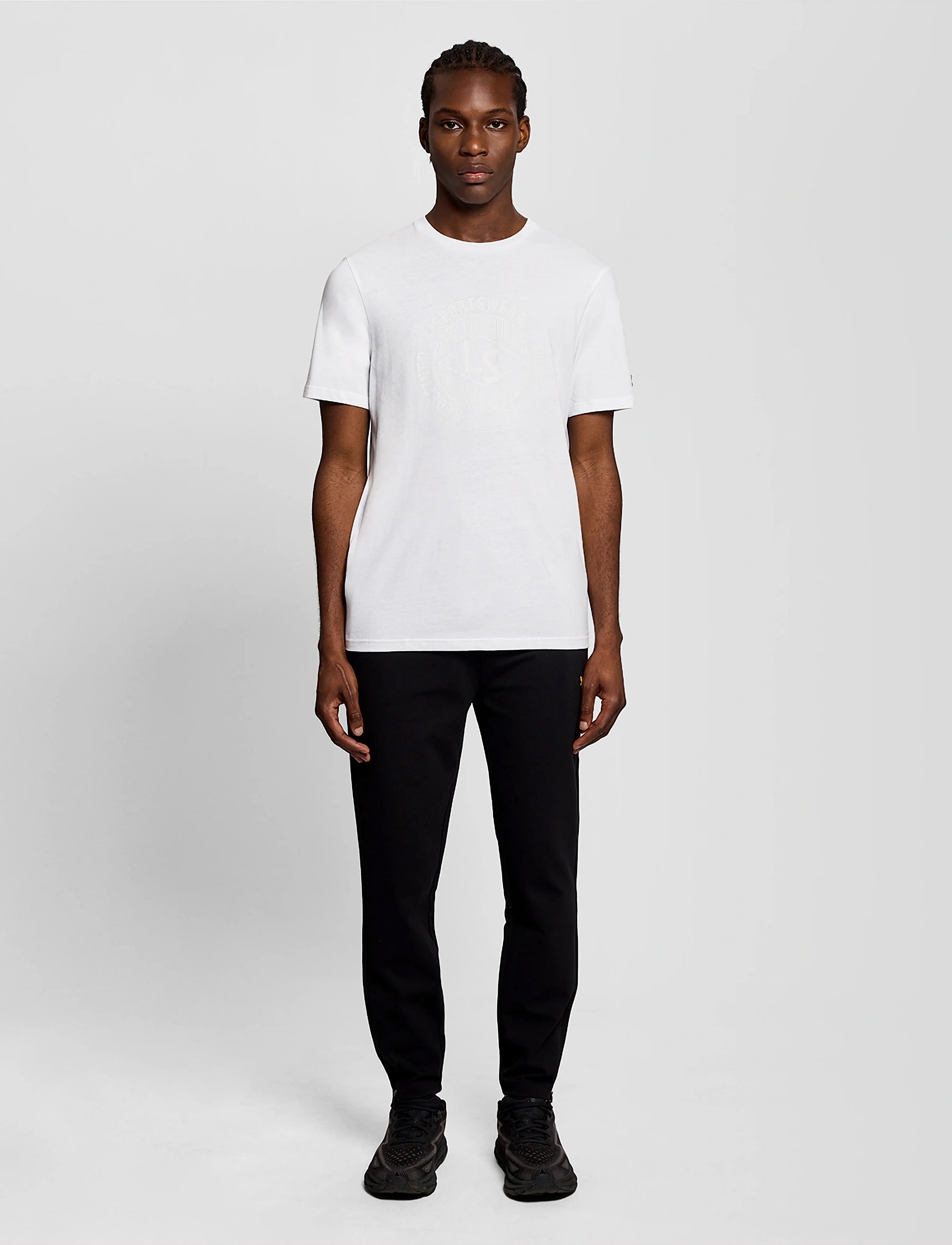 Lyle & Scott Sport - Redefined Sportswear Graphic T-Shirt - oberteile & t-shirts - white - 4