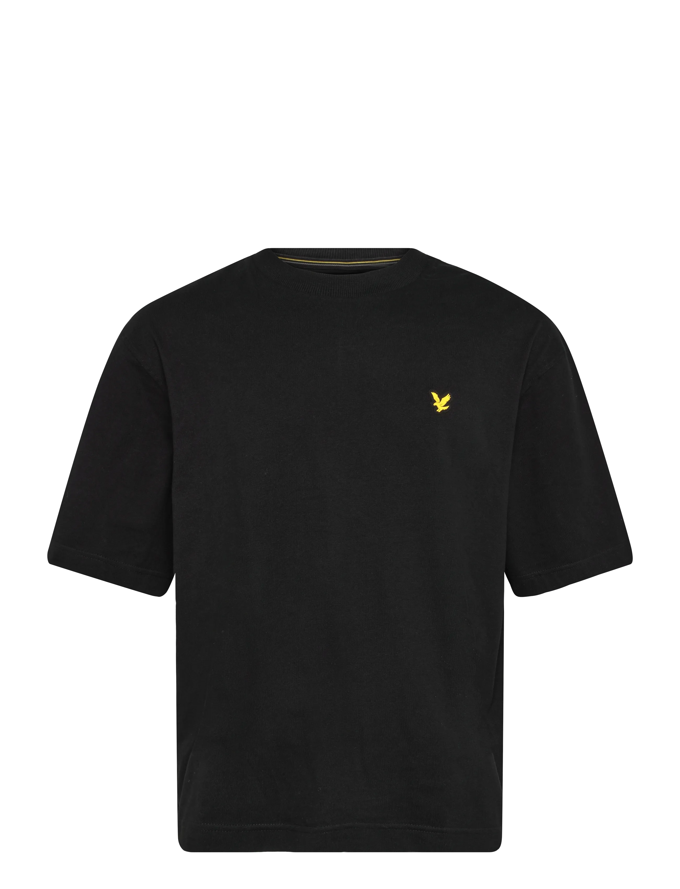 Lyle & Scott Sport Oversized Sports Collegiate T-Shirt - T-shirts - JET BLACK / black