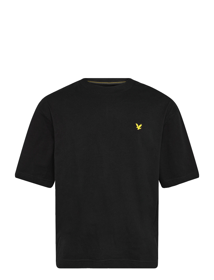 Lyle & Scott Sport - Oversized Sports Collegiate T-Shirt - t-shirts - jet black - 0