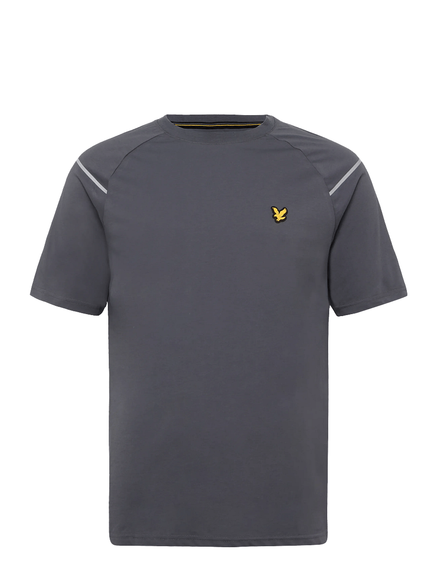 Lyle & Scott Sport - Reflective Raglan T-shirt - palaidinės ir marškinėliai - turbulence - 0
