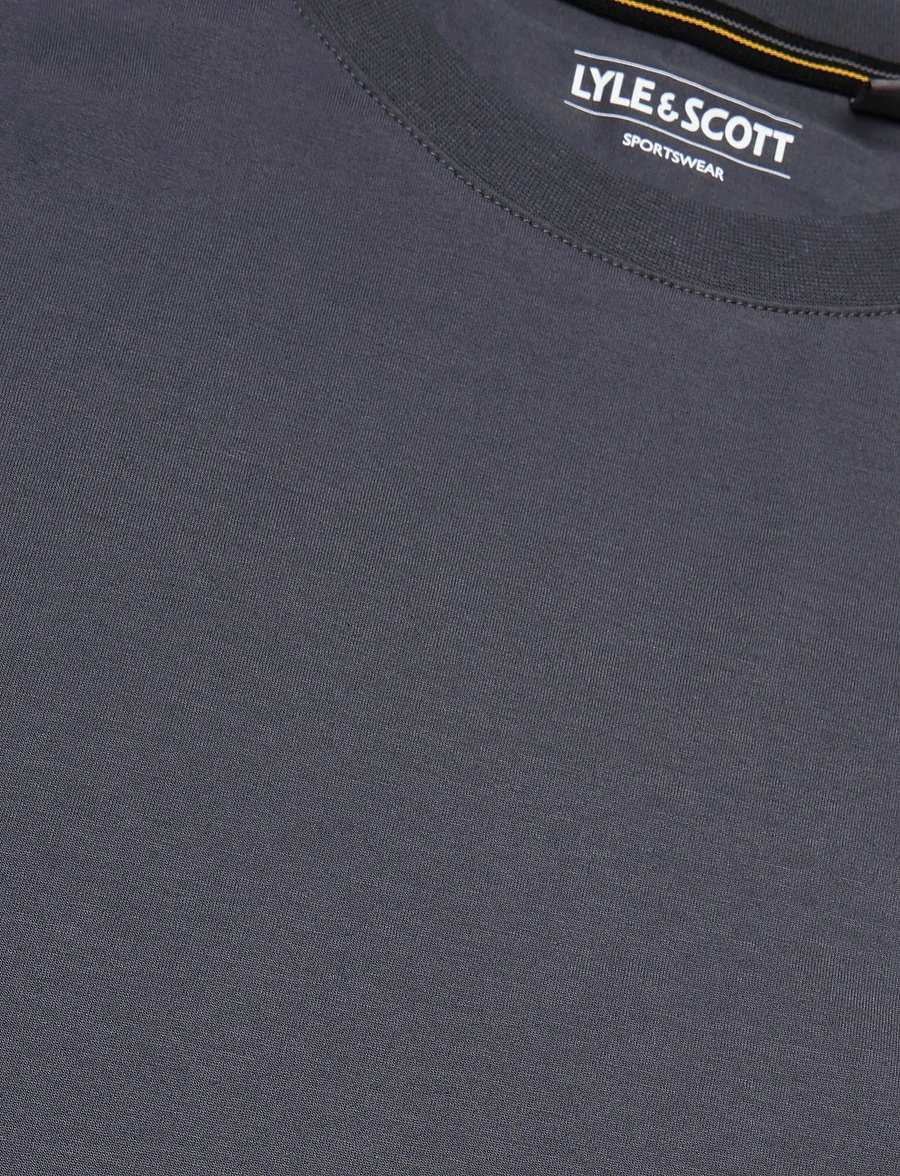 Lyle & Scott Sport - Reflective Raglan T-shirt - palaidinės ir marškinėliai - turbulence - 2