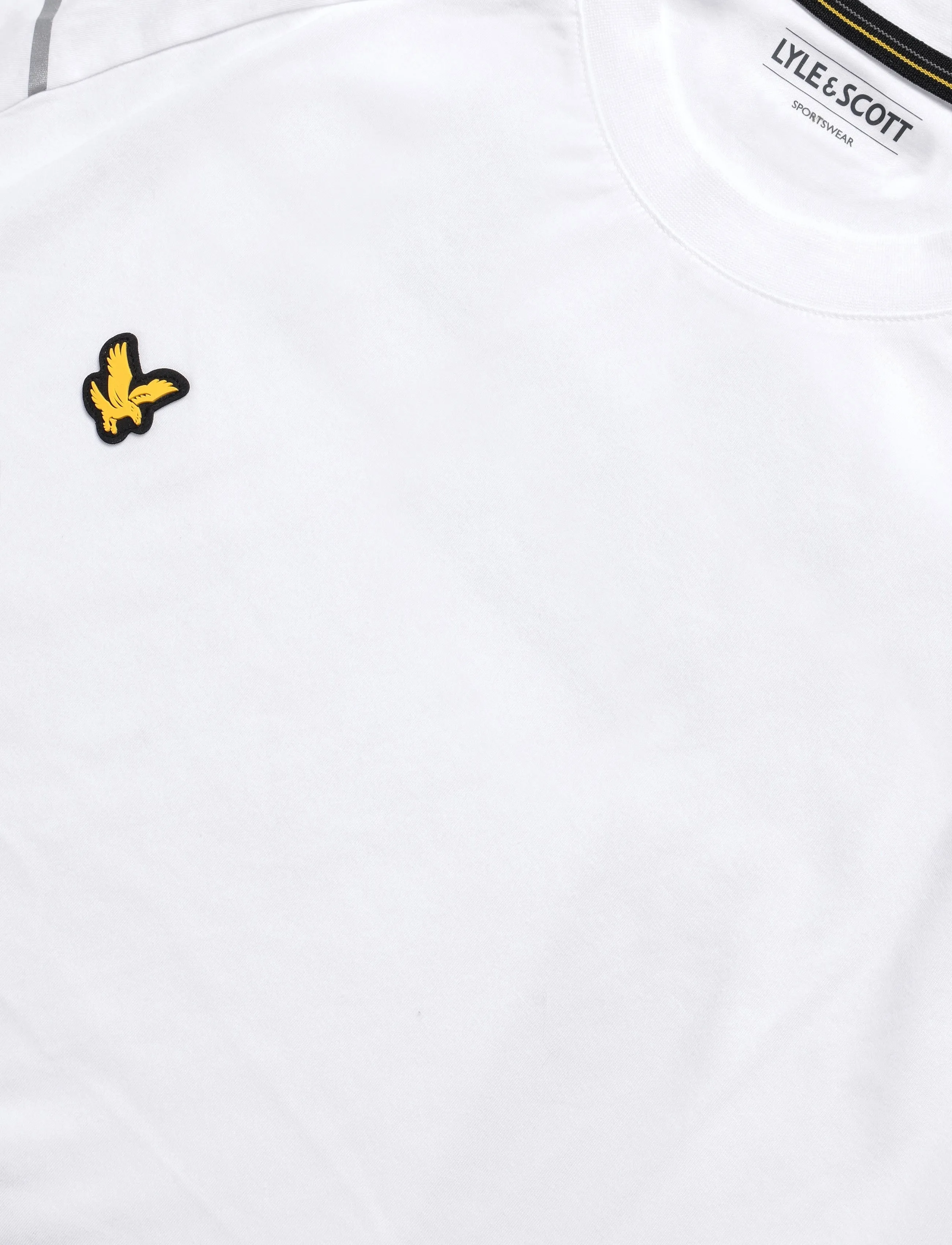 Lyle & Scott Sport - Reflective Raglan T-shirt - t-shirts - white - 2