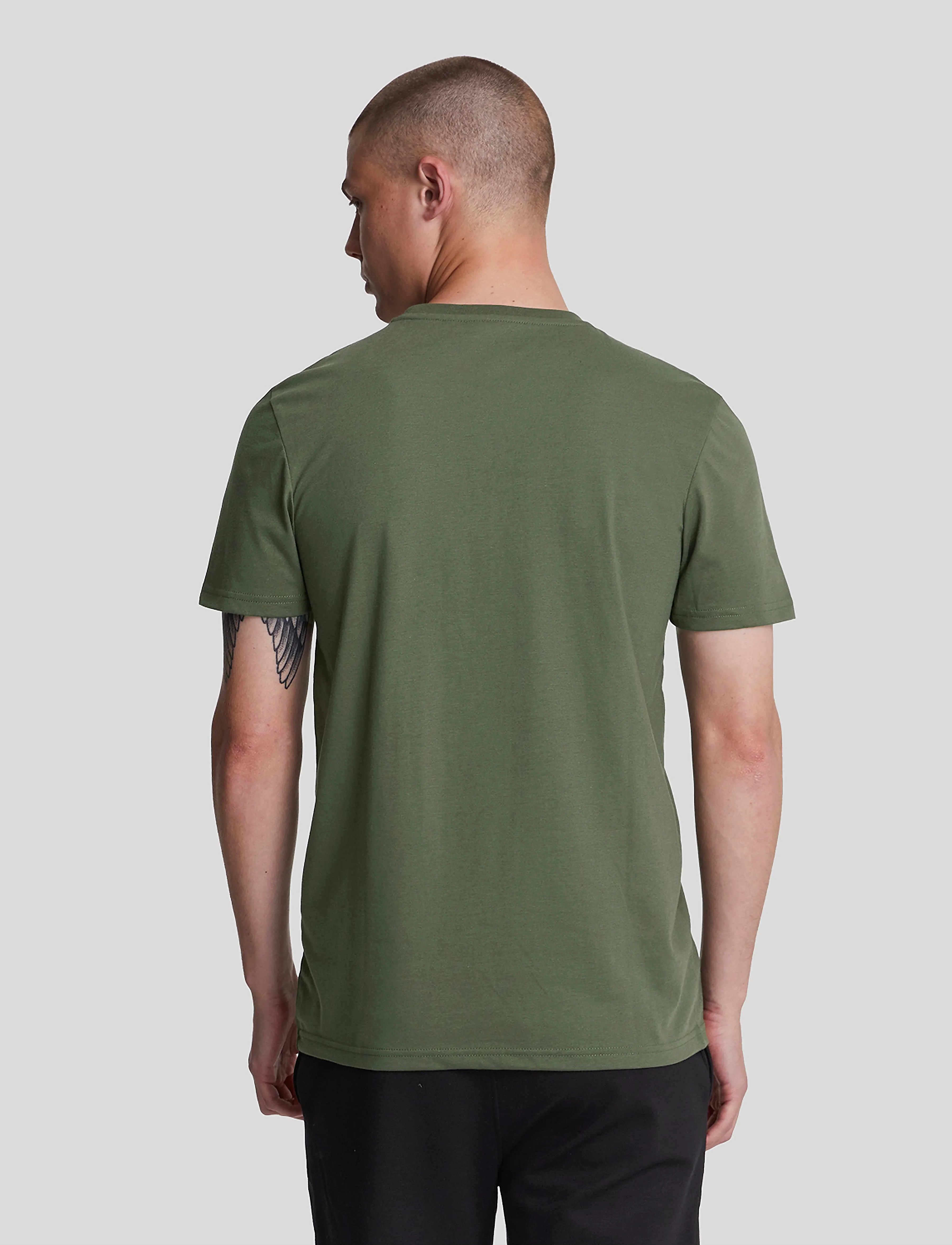Lyle & Scott Sport - Martin SS T-Shirt - t-shirts - cactus green - 3