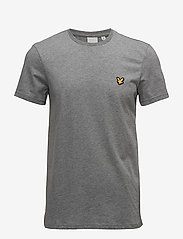 Lyle & Scott Sport - Martin SS T-Shirt - short-sleeved t-shirts - mid grey marl - 0