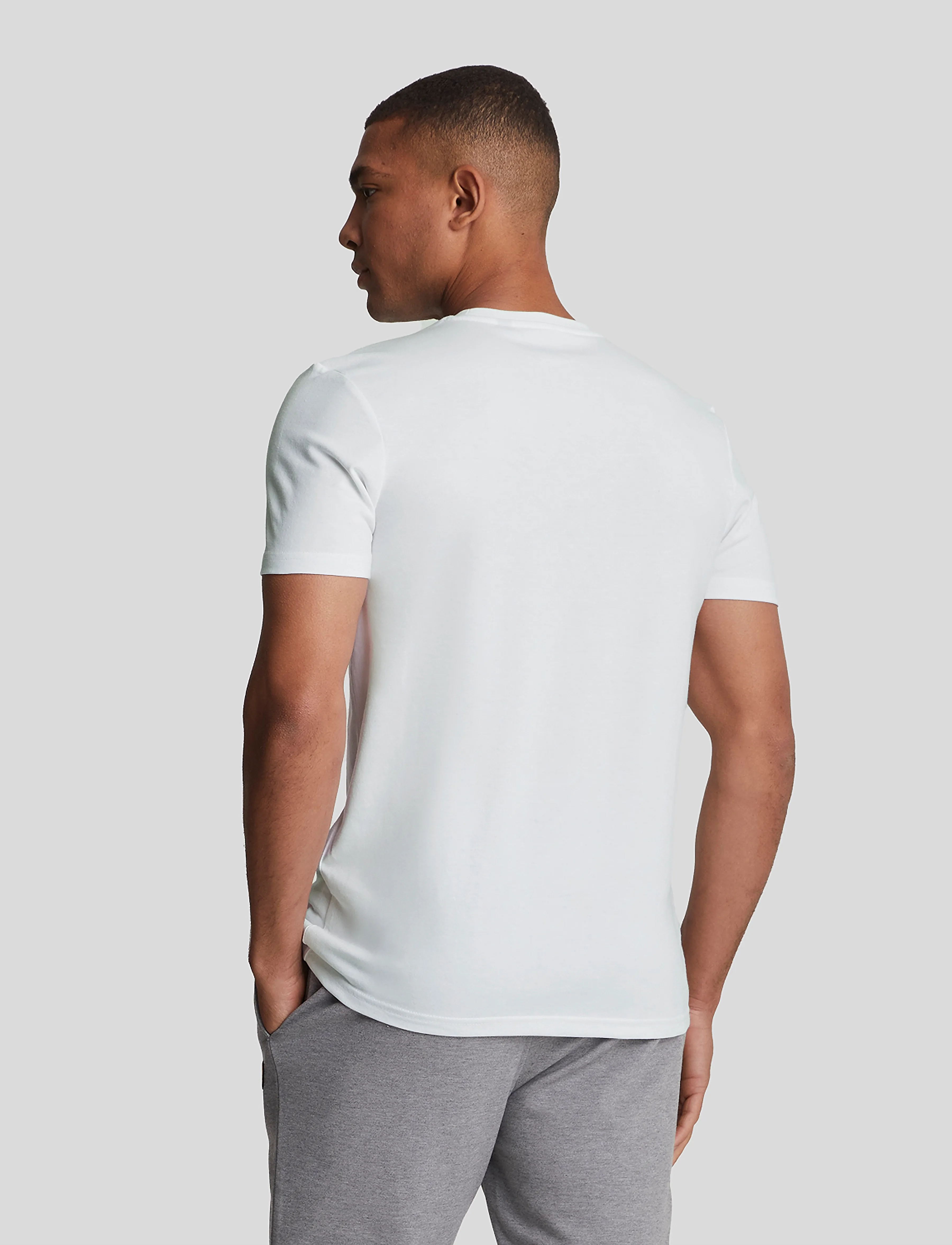 Lyle & Scott Sport - Martin SS T-Shirt - t-shirts - white - 3