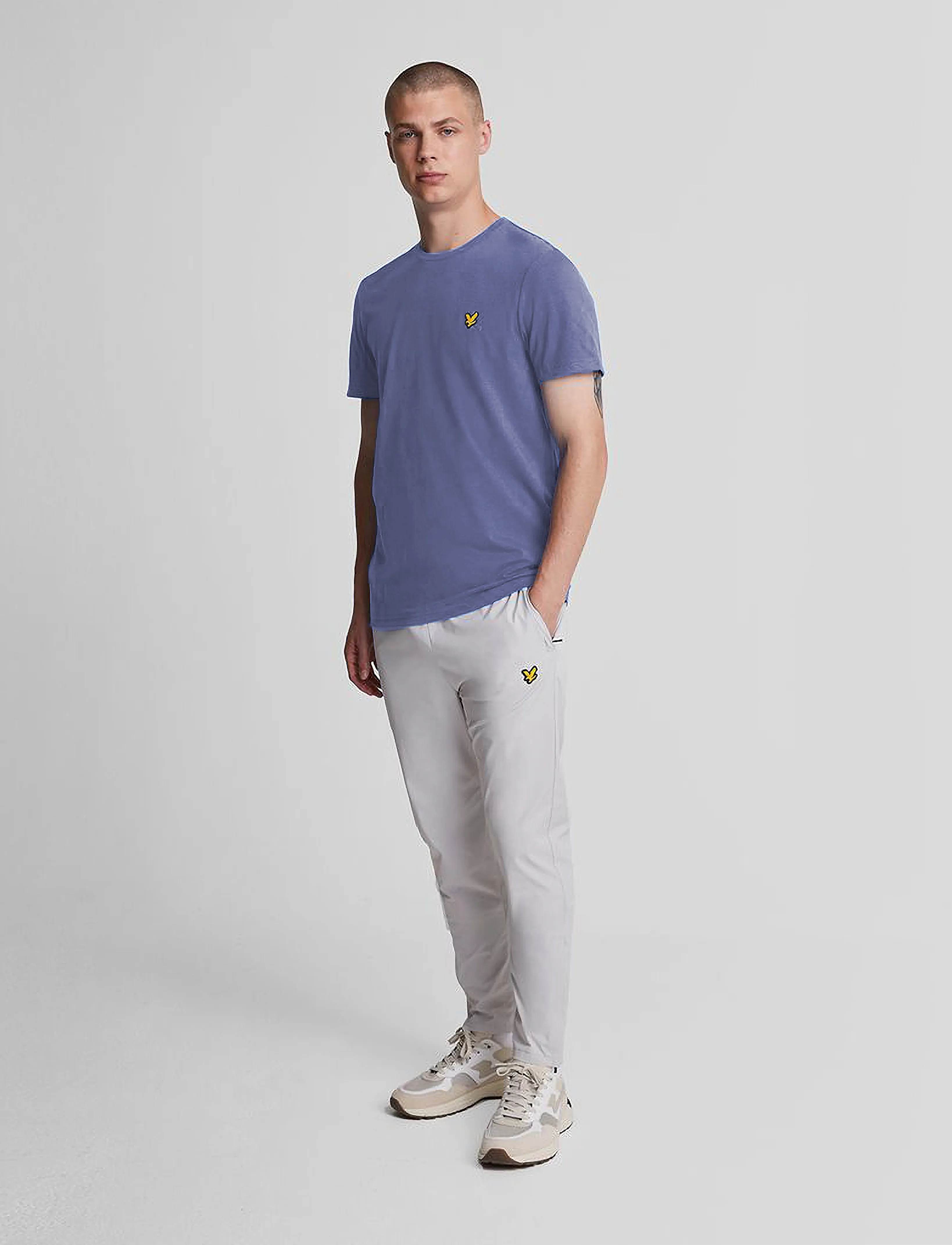Lyle & Scott Sport - Martin SS T-Shirt - t-shirts - x656 explorer blue - 4