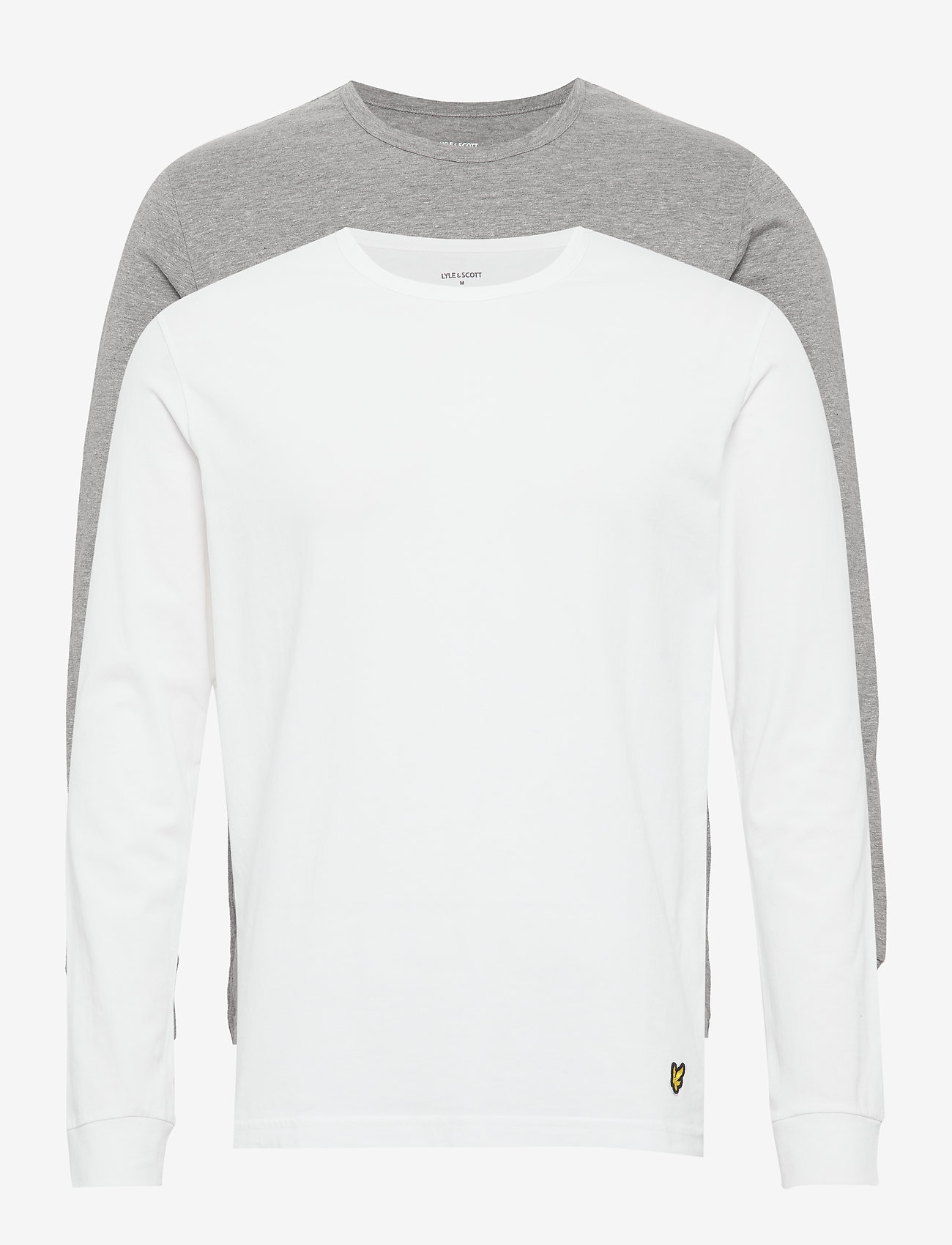 Lyle & Scott - KANE - bright white/grey marl - 2