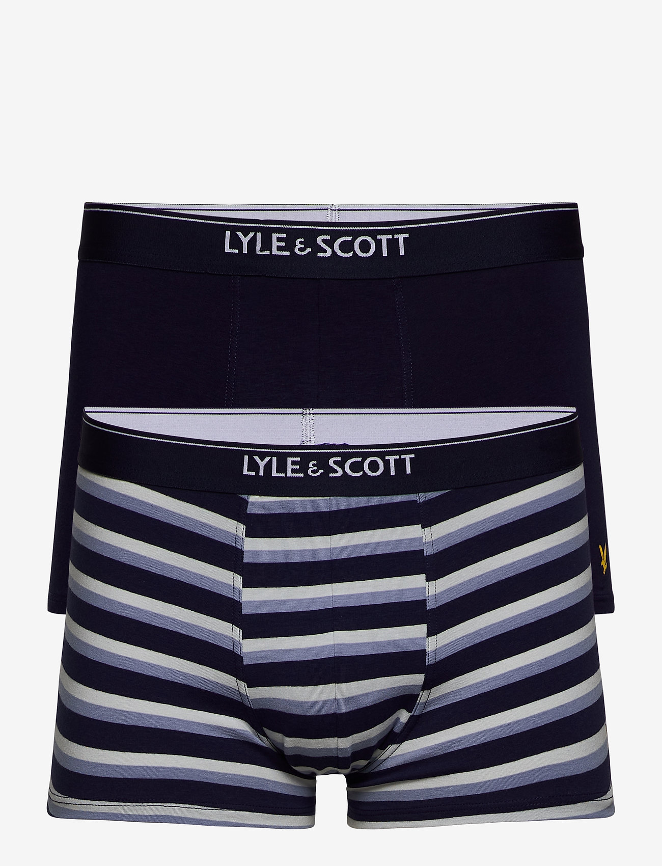 Lyle & Scott - ARCHIE - peacoat/pearl blue stripe - 0