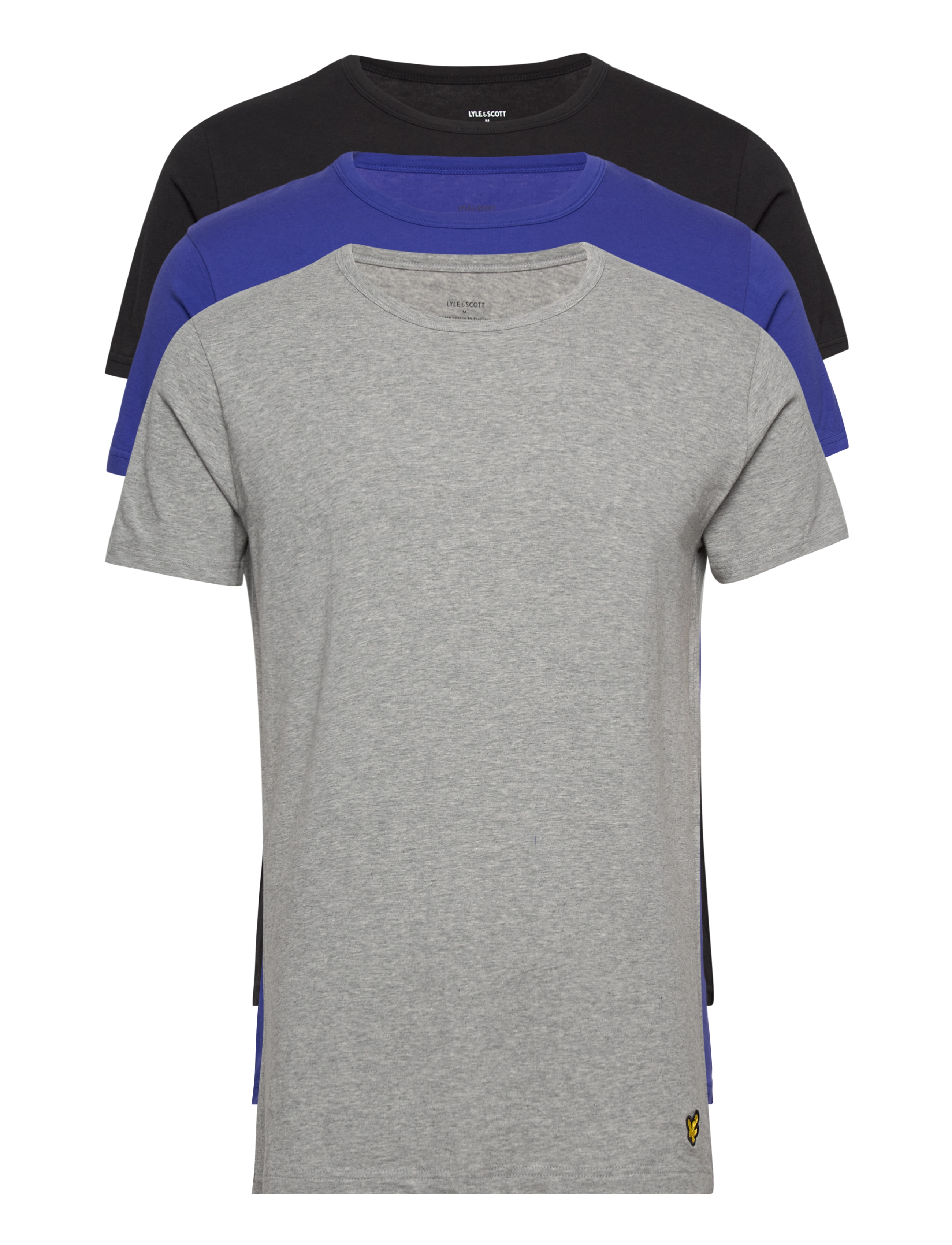 Lyle & Scott - MAXWELL - black/ grey marl/ surf the web - 0