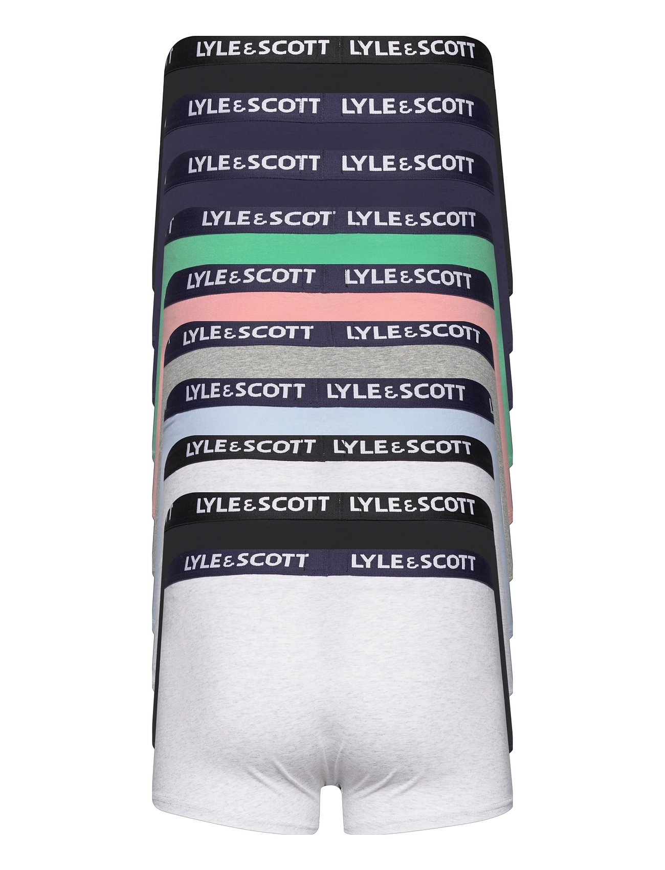 Lyle & Scott - TYLER - boxerkalsonger - peacoat/green spruce/black/light grey marl/rosette/peacoat/grey marl/chambray blue/light grey marl/b - 1