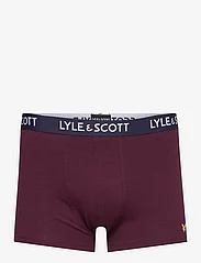 Lyle & Scott - TYLER - boxerkalsonger - peacoat/dark olive/black/grey marl/wine tasting/peacoat/dark grey marl/pine grove/light grey marl/bl - 14