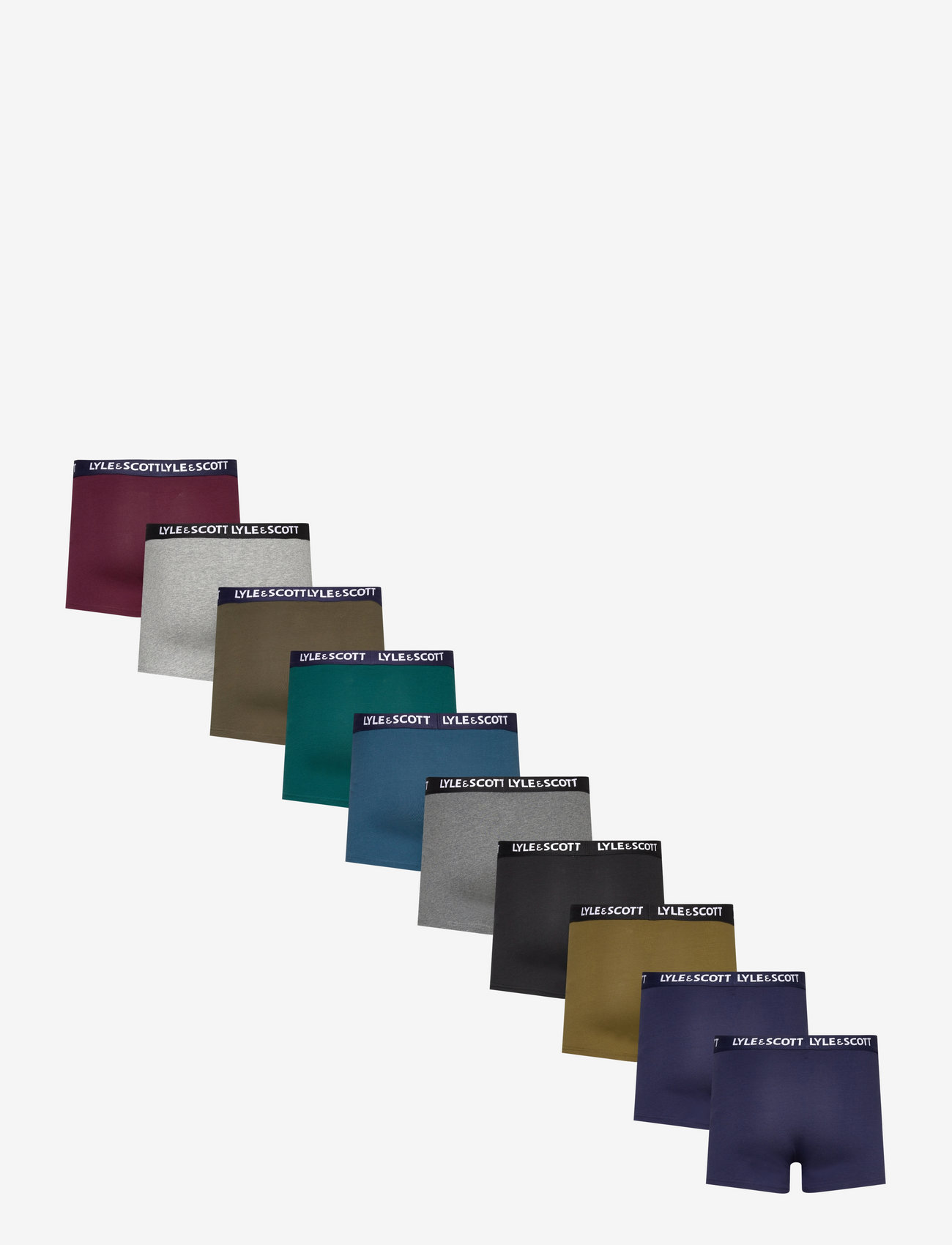 Lyle & Scott - TYLER - forest night/majolica blue/peacoat/wine tasting/deep teal/grey marl/peacoat/black/dark olive/dark gr - 2