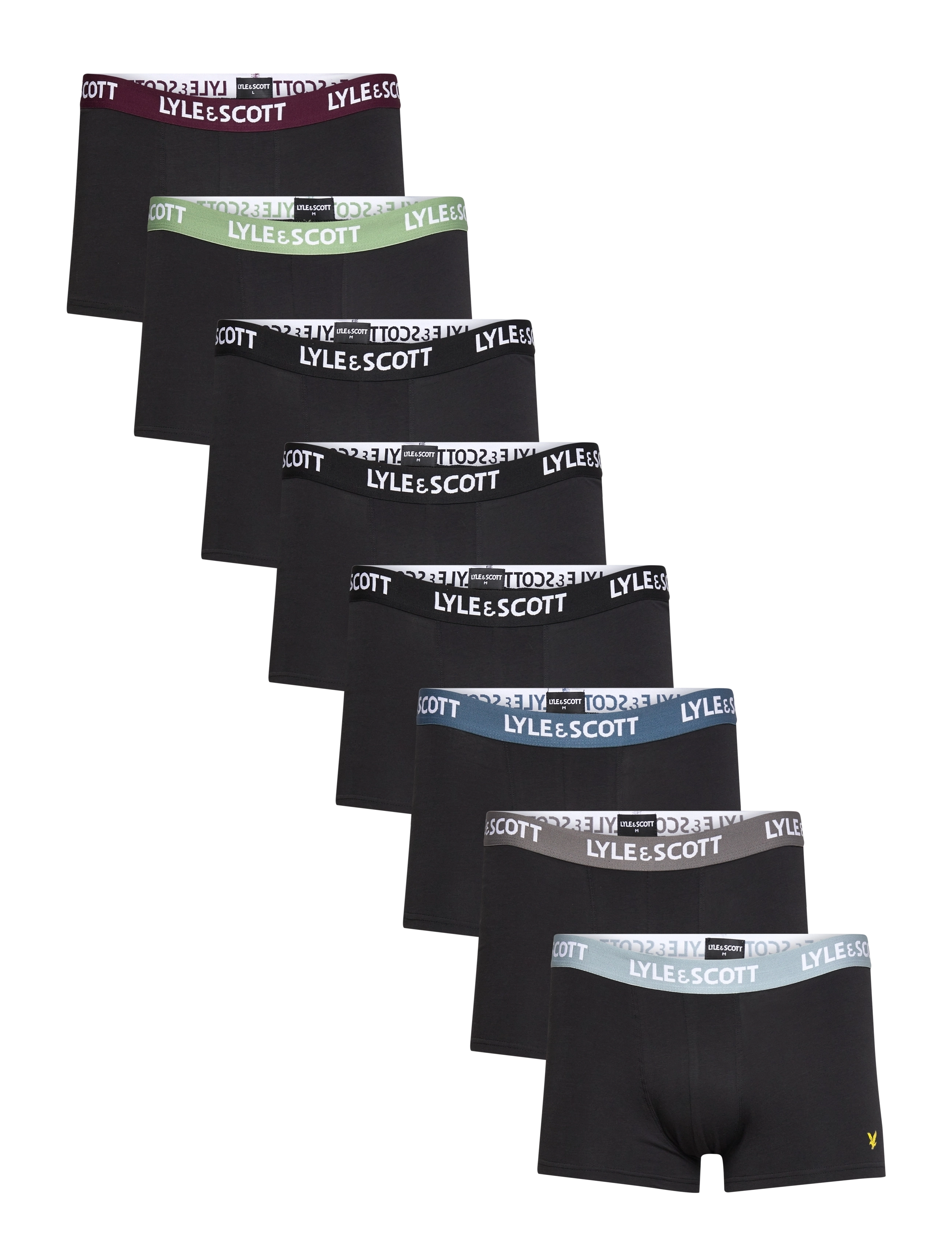BLACK/MIX WAISTBANDS