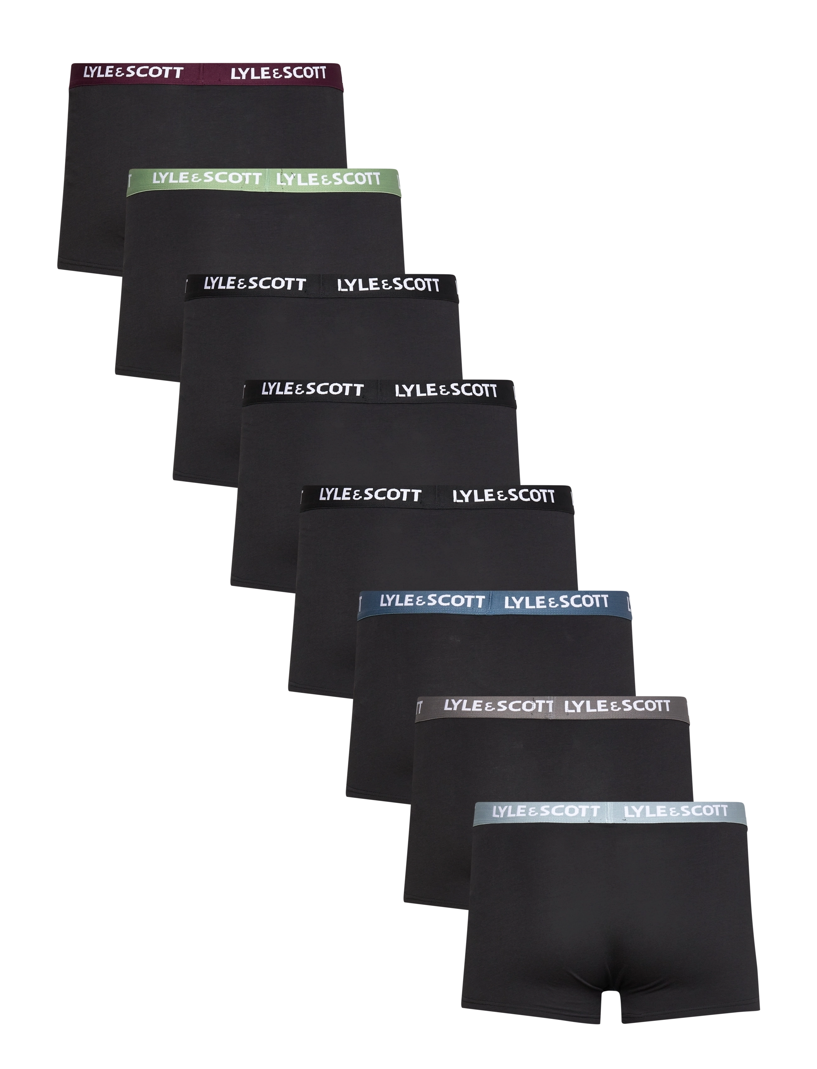 Lyle & Scott - TYLER - black/mix waistbands - 1