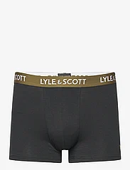 Lyle & Scott - TYLER - trunks - blakc multi wasitbands - 4