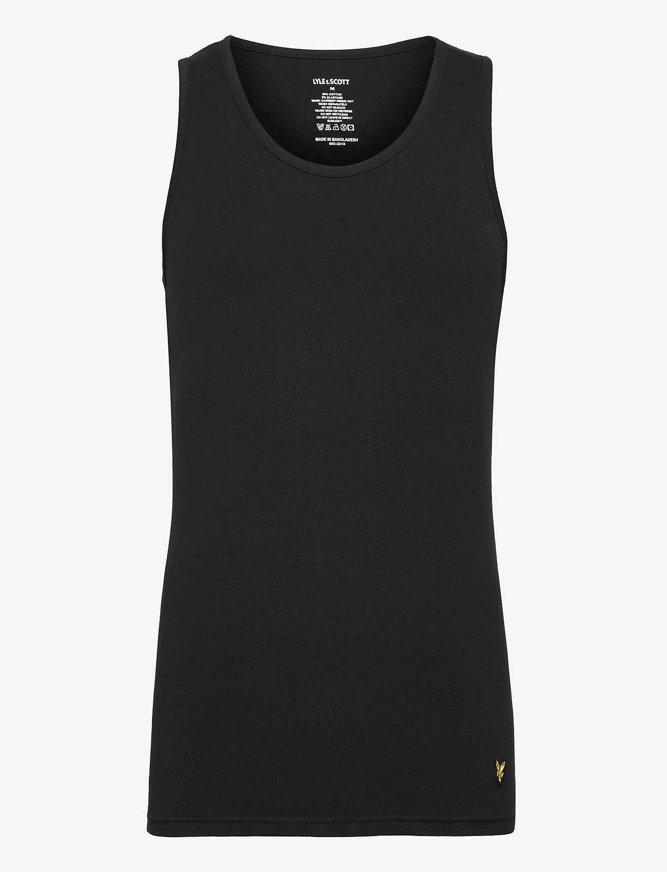 Lyle & Scott - AARON - bright white- grey marl- black - 4