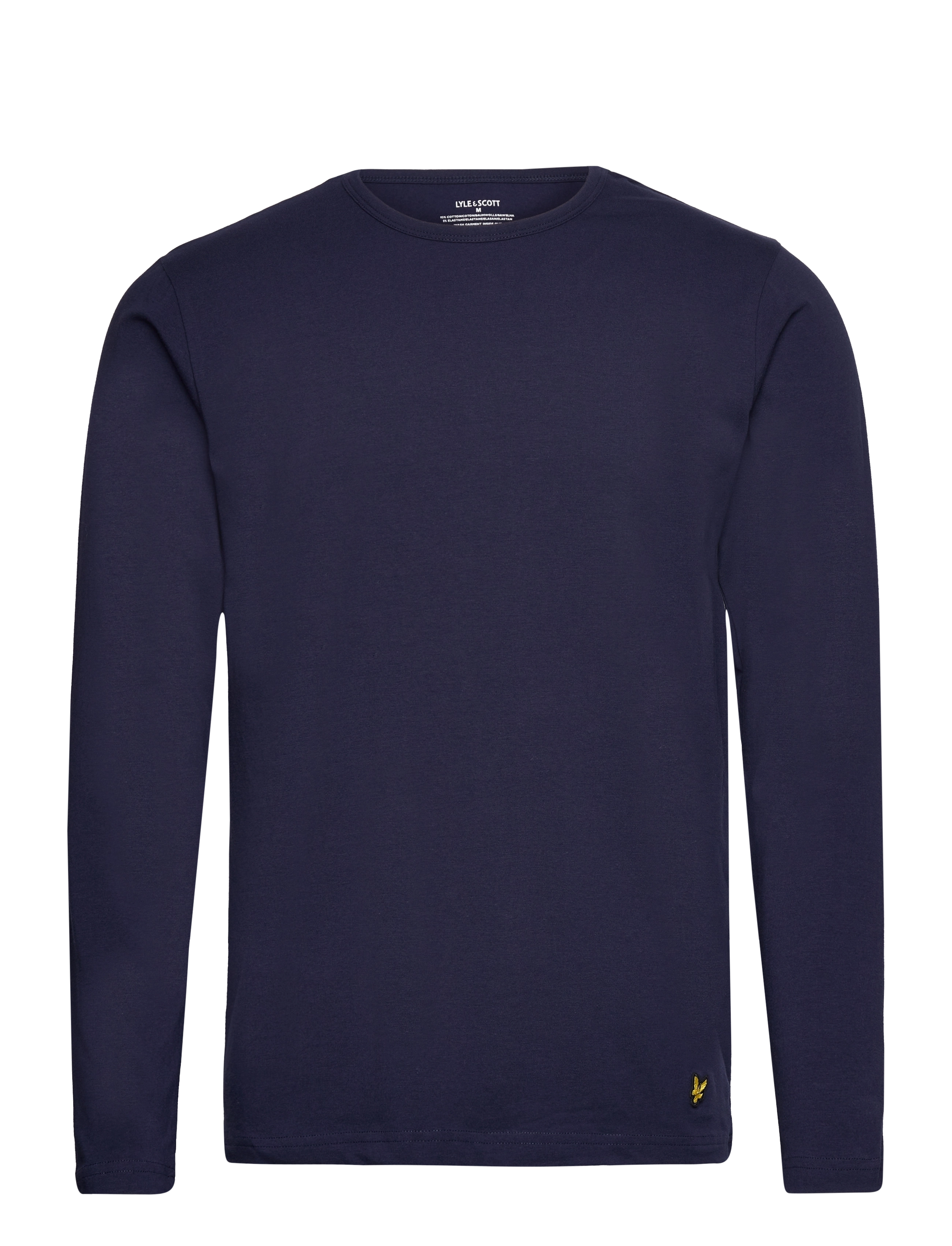 Lyle & Scott - TODD - peacoat/bright white/dark grey marl - 5