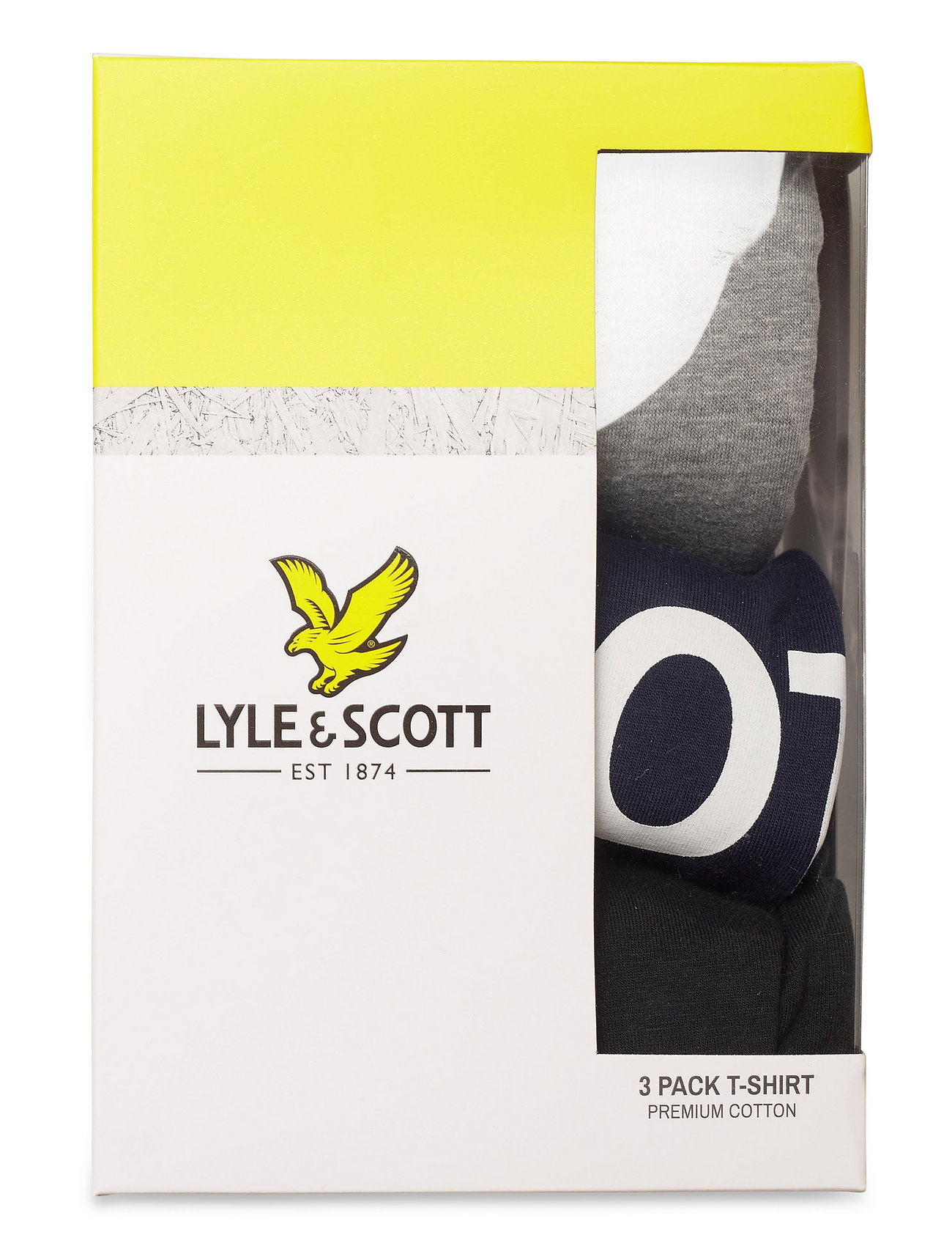 Lyle & Scott - AUGUST - grey marl/peacoat/black - 1