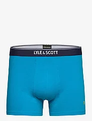 Lyle & Scott - JACKSON - bokserit - blue danube/bright white/porcelain/light grey marl/cadmium green - 4