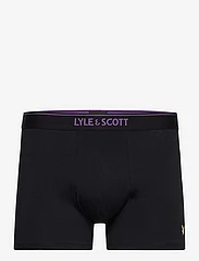 Lyle & Scott - JACKSON - boxer briefs - black multi text waistbands - 2