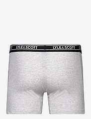 Lyle & Scott - KNOX - trunks - black/light grey marl/aop/bright white/black - 3