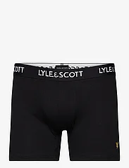 Lyle & Scott - KNOX - trunks - black/light grey marl/aop/bright white/black - 6