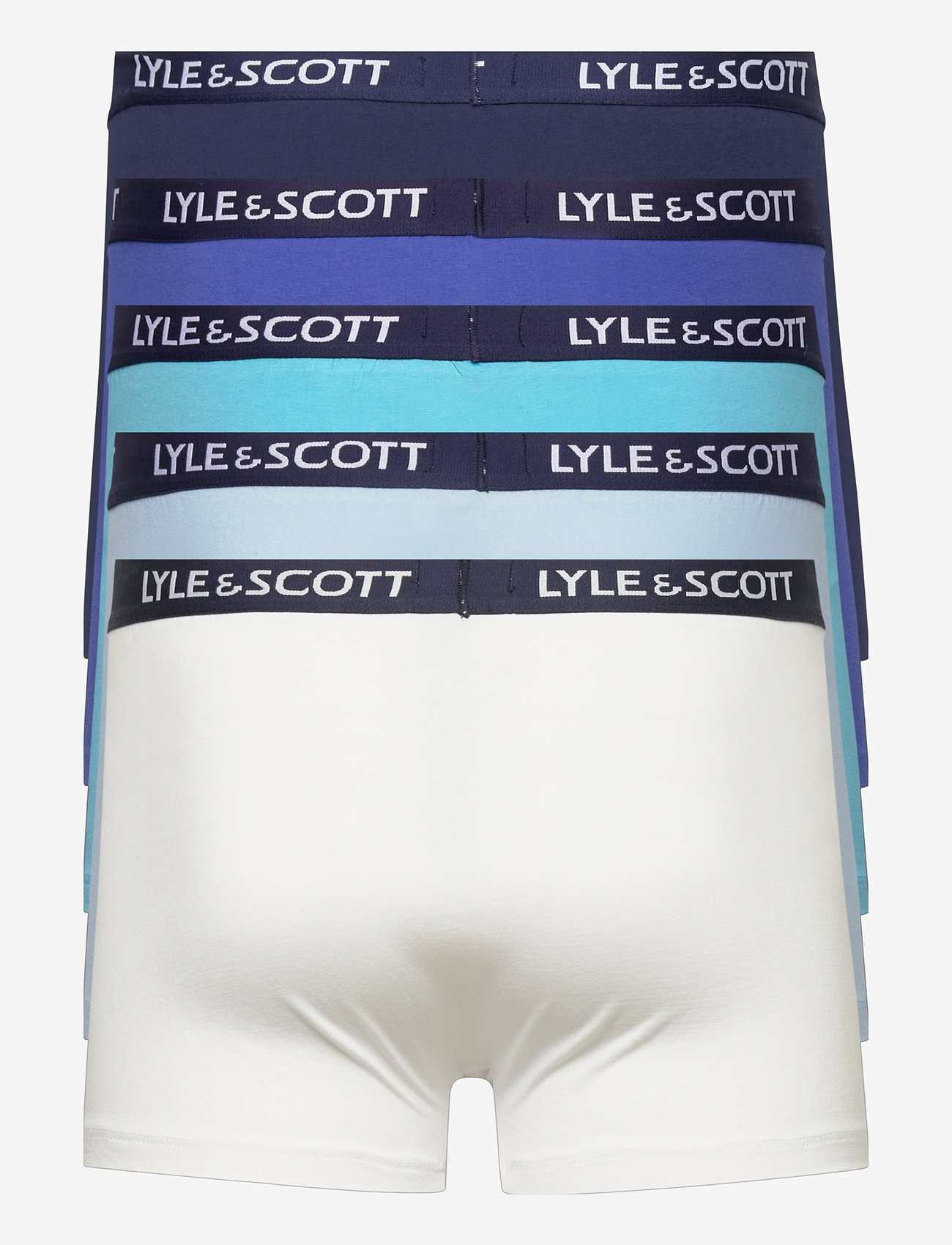 Lyle & Scott - MILLER - boxerkalsonger - bright white/ chambray blue/ blue mist/ dazzling blue/ peacoat - 2