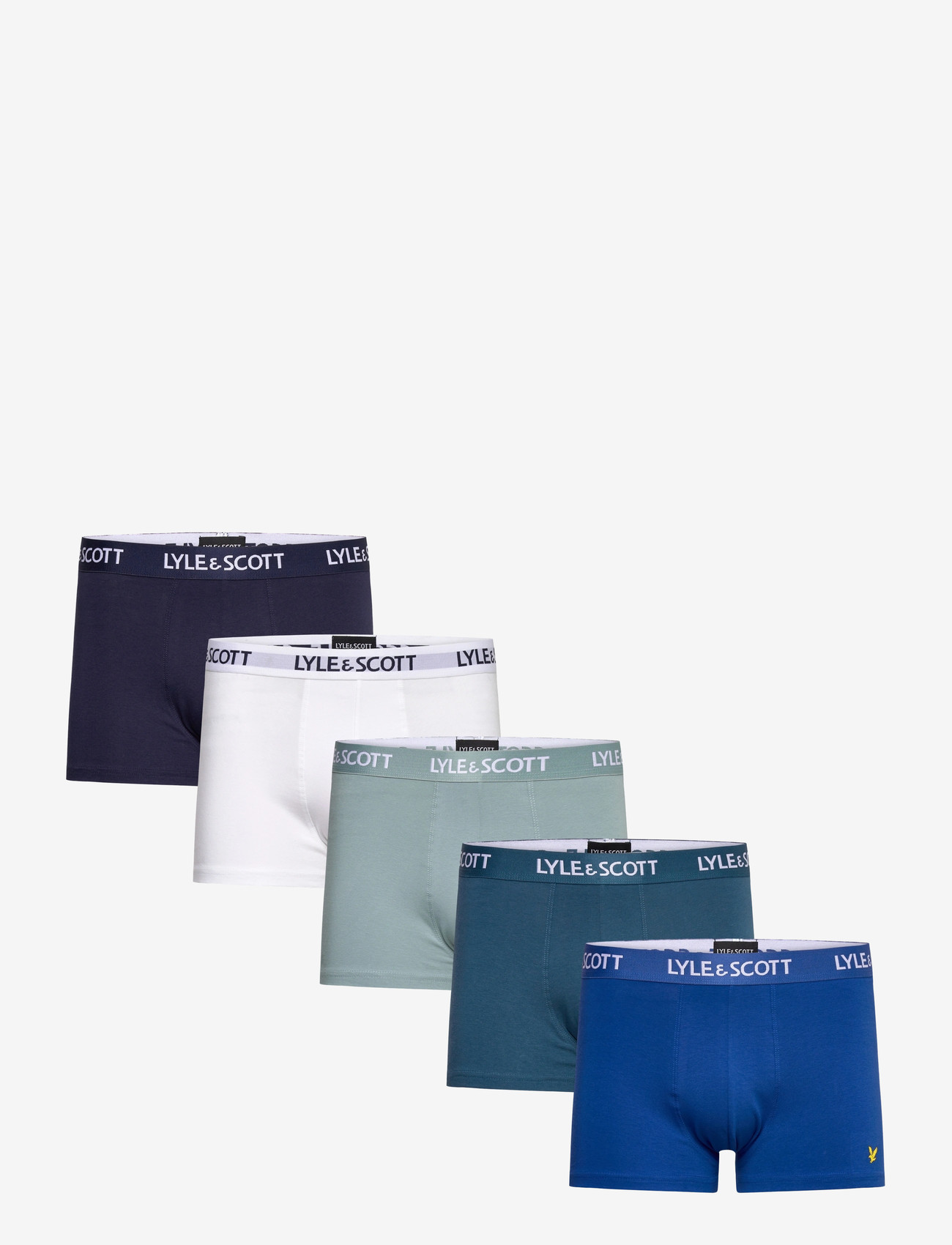 Lyle & Scott - MILLER - multipack kalsonger - peacoat/bright white/arona/real teal/nautical blue - 0