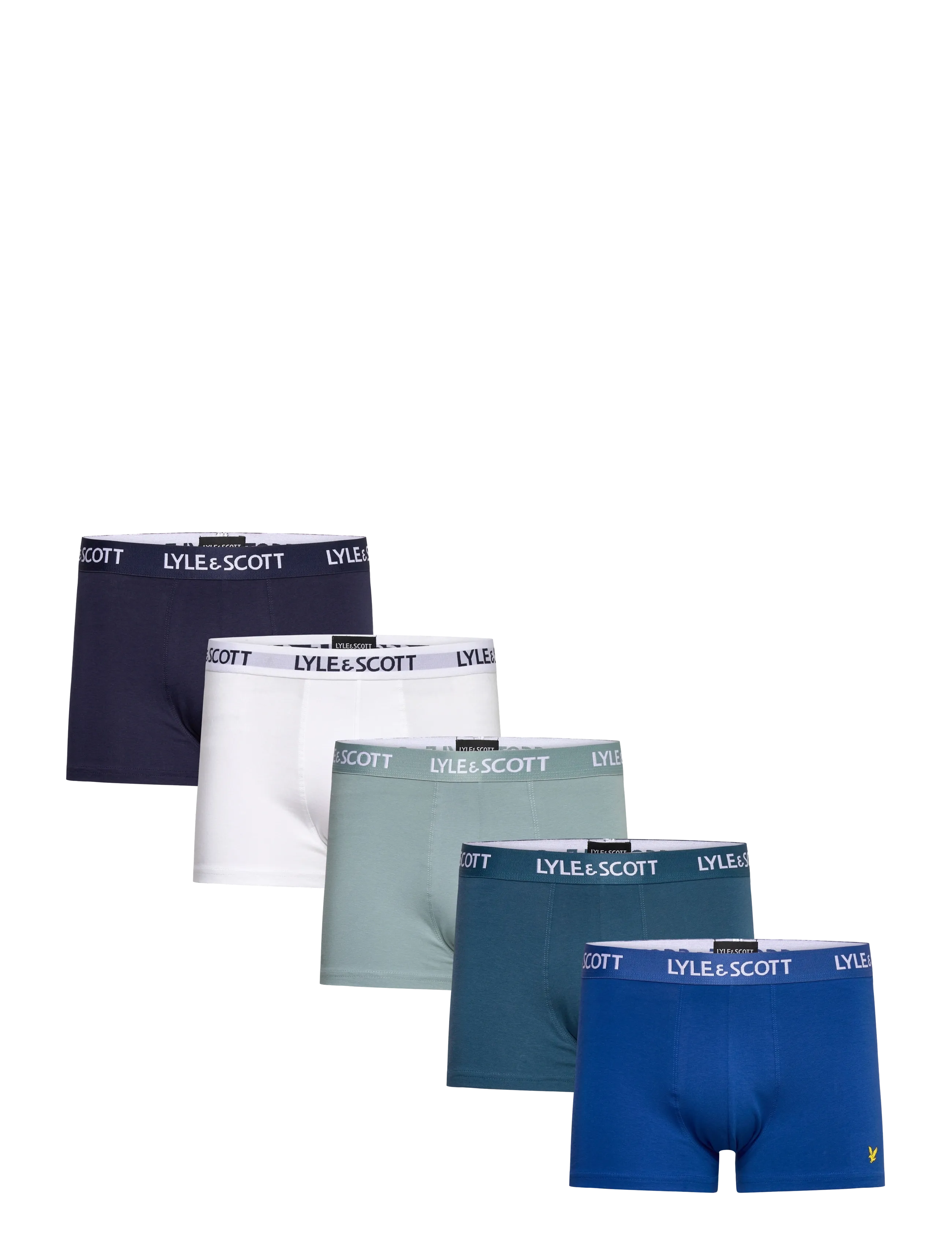 Lyle & Scott MILLER - Alusvaatteet - PEACOAT/BRIGHT WHITE/ARONA/REAL TEAL/NAUTICAL BLUE / navy