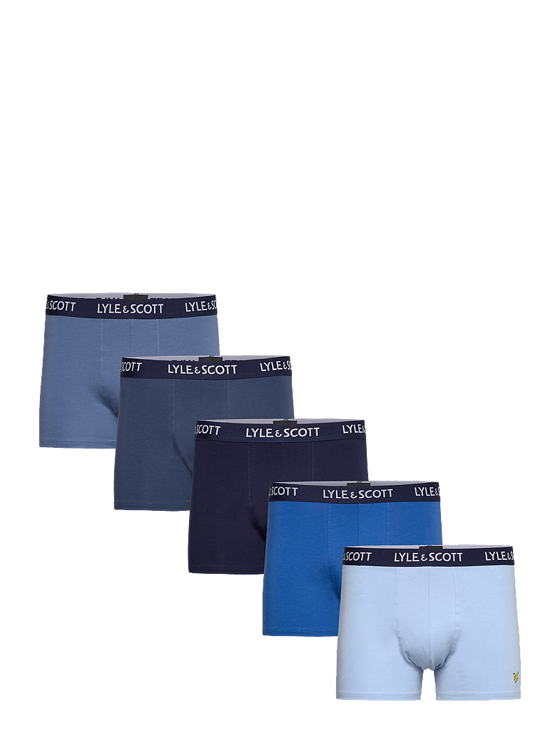 Lyle & Scott - MILLER - multipack underpants - dark denim/blue horizon/chambray blue/nautical blue/peacoat - 0