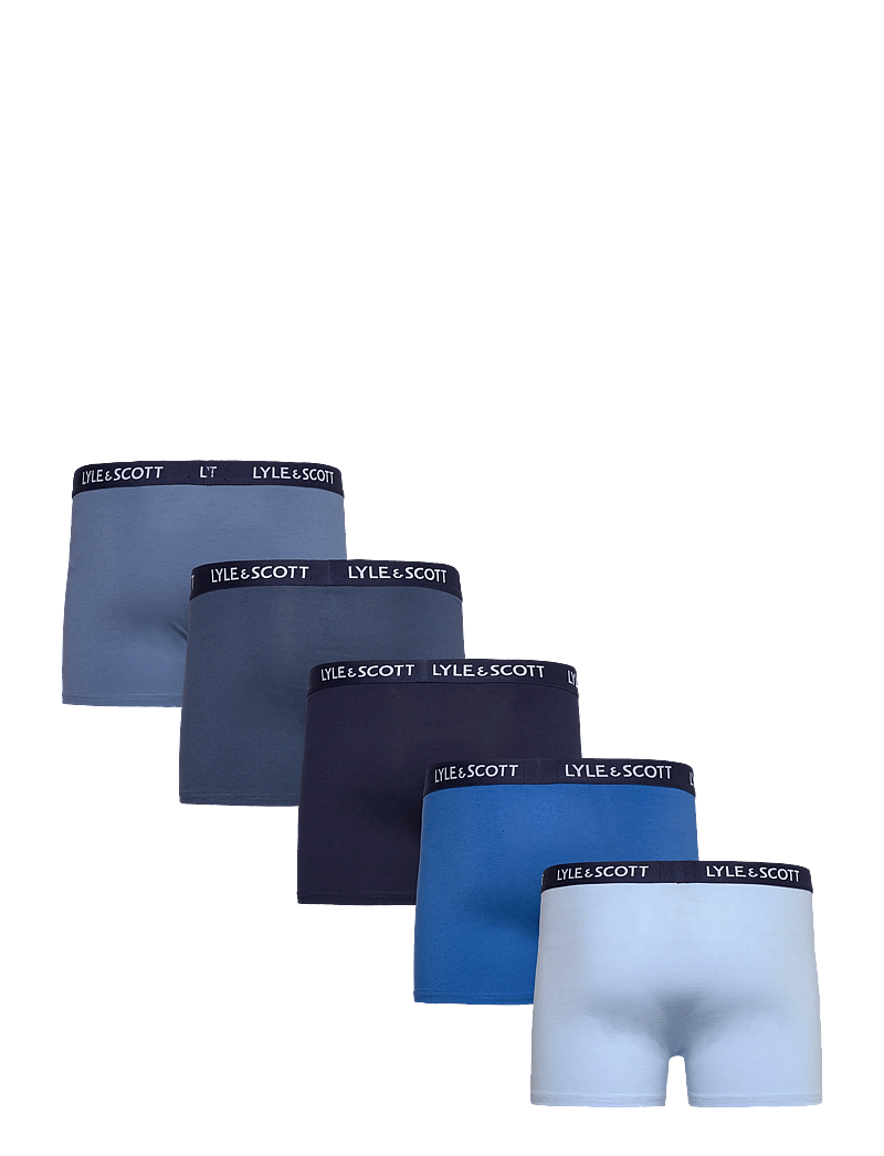 Lyle & Scott - MILLER - multipack underpants - dark denim/blue horizon/chambray blue/nautical blue/peacoat - 1