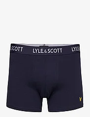 Lyle & Scott - MILLER - trunks - black/bright white/light grey marl/dark grey marl/peacoat - 2
