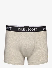 Lyle & Scott - MILLER - boxer briefs - black/bright white/light grey marl/dark grey marl/peacoat - 4