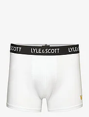 Lyle & Scott - MILLER - trunks - black/bright white/light grey marl/dark grey marl/peacoat - 8