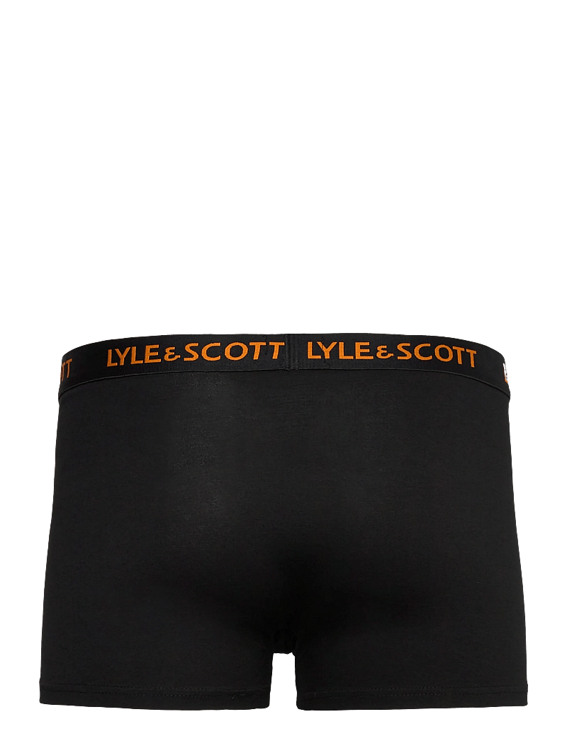 Lyle & Scott - MILLER - aluspükste mitmikpakk - black multi text waistbands - 3
